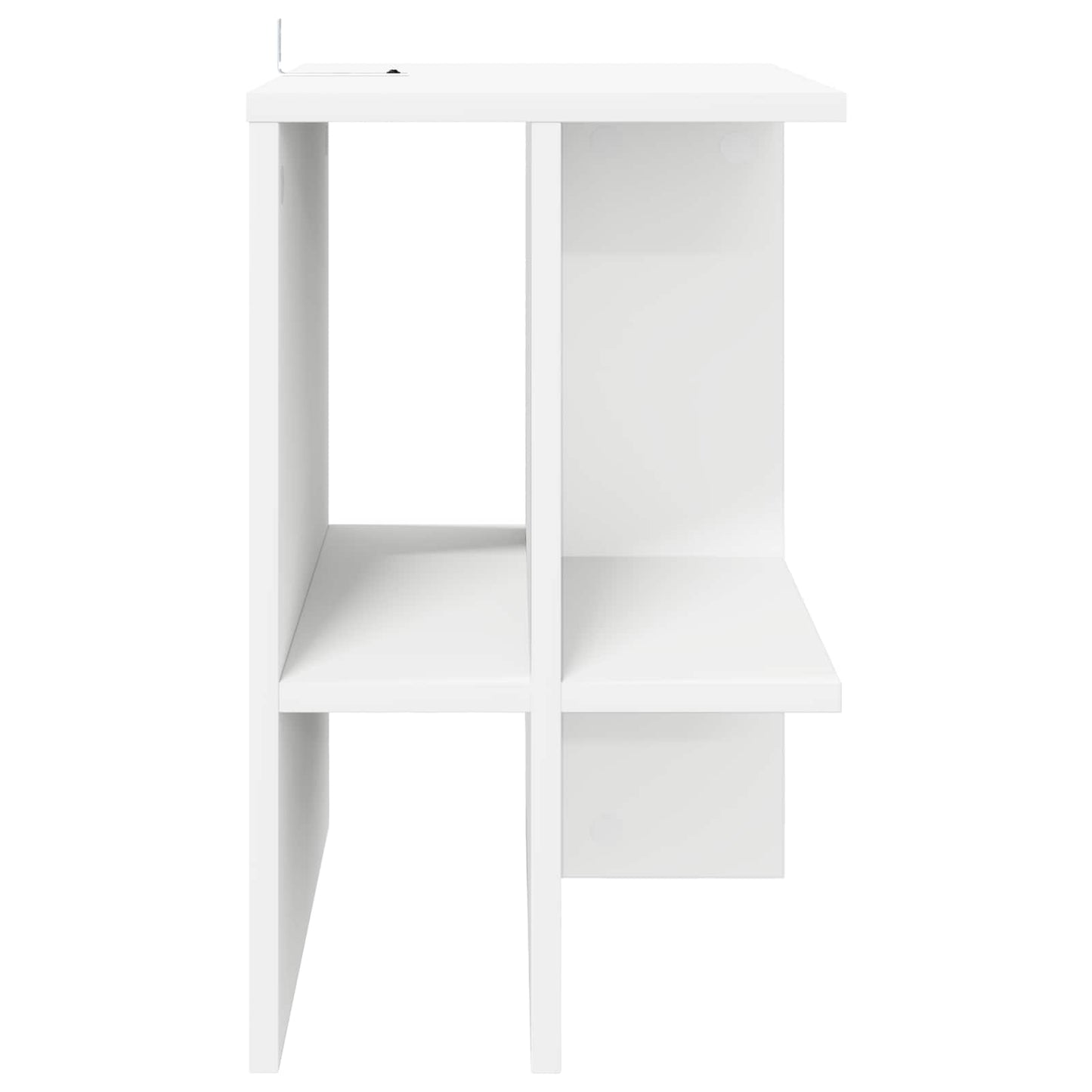 vidaXL Τραπεζάκι σαλονιού 2 pcs Λευκό 40 x 30 x 49 εκ.