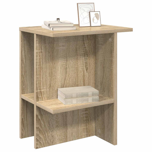 vidaXL Τραπεζάκι σαλονιού Sonoma Δρυς 40 x 30 x 49 εκ.