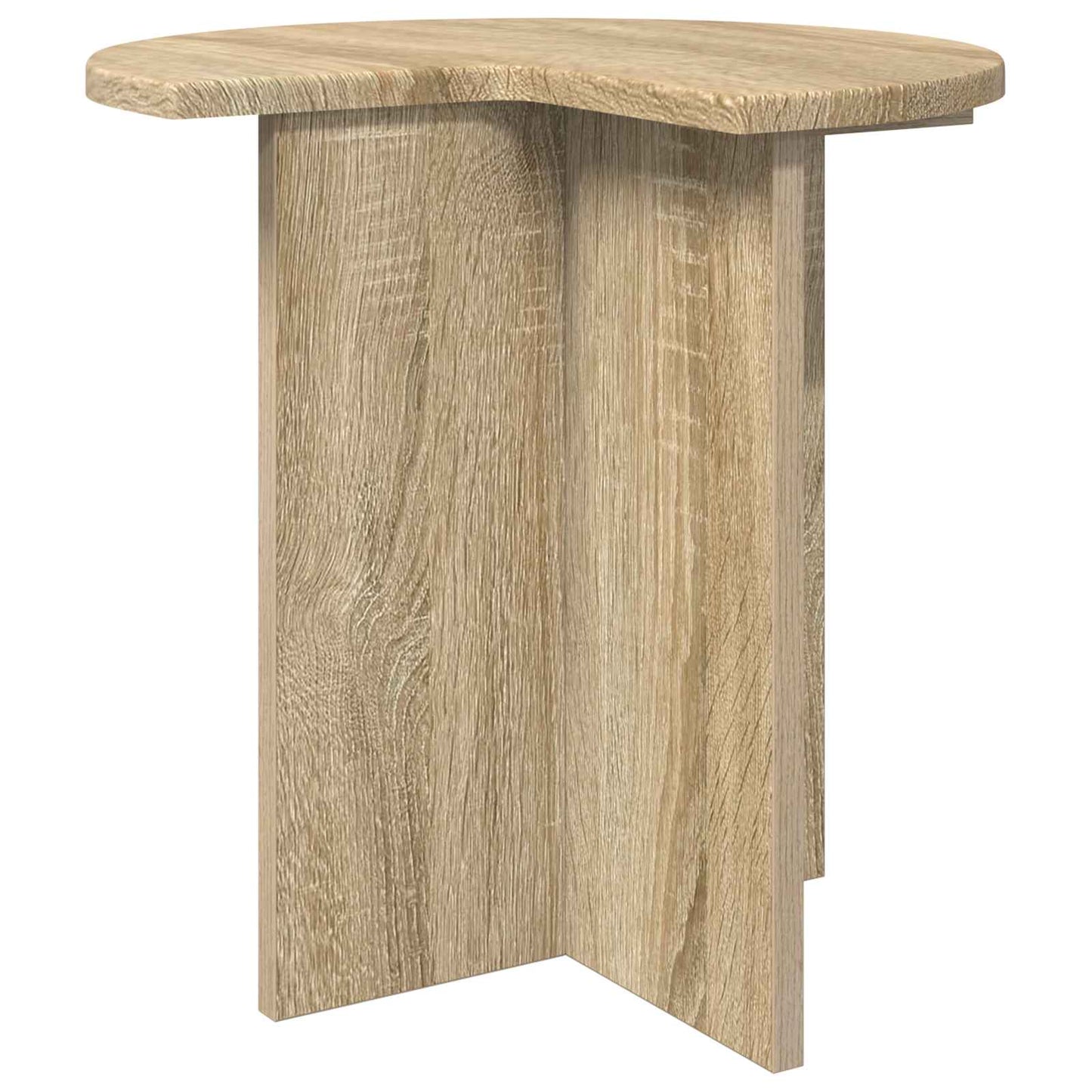 vidaXL Τραπεζάκι Πλευράς με αποθήκευση 2 pcs Sonoma Δρυς Ø 39 x 38 εκ