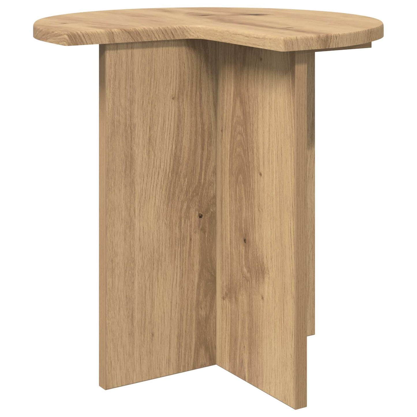 vidaXL Τραπεζάκι Πλευράς με αποθήκευση 2 pcs Artisan Δρυς Ø 39 x 38 εκ