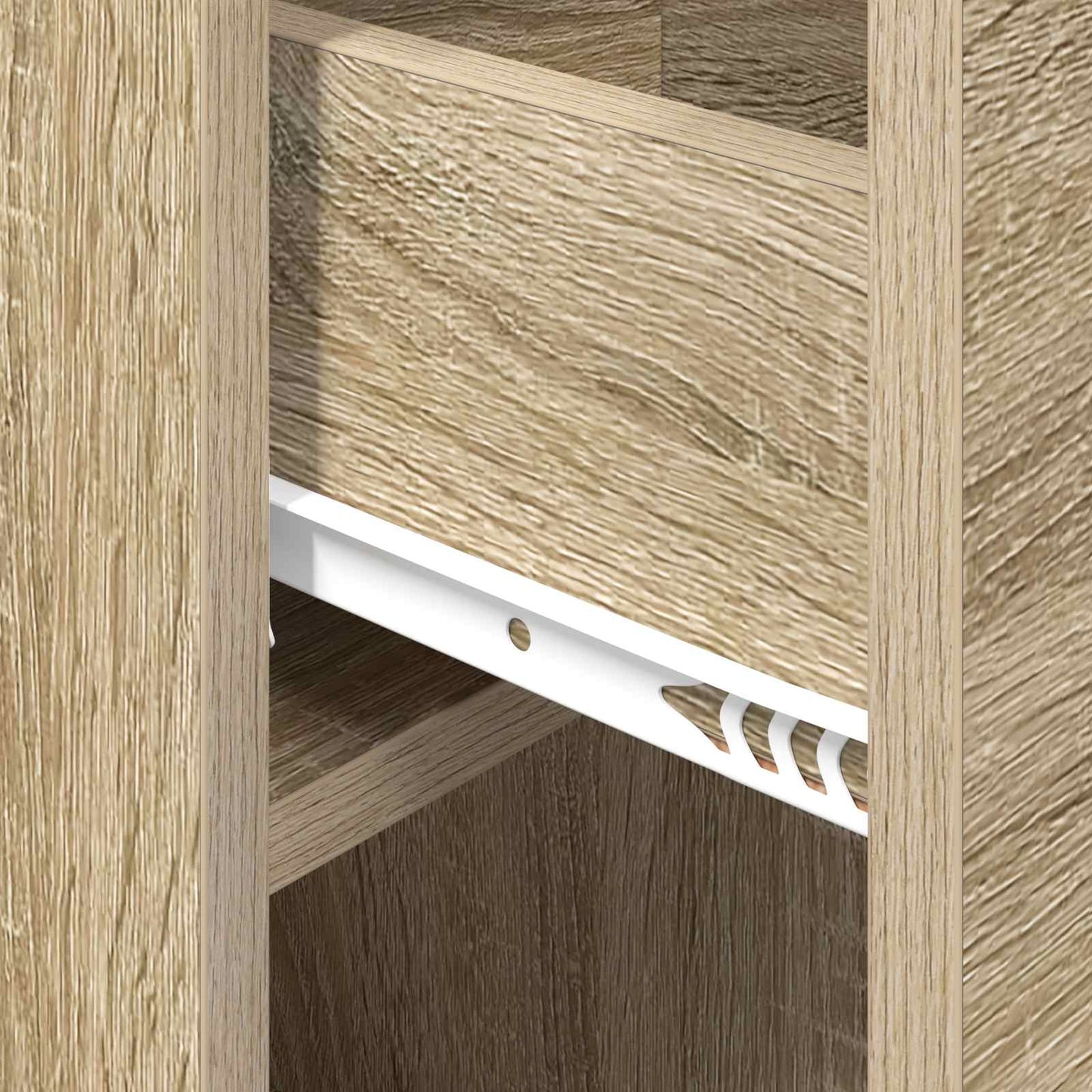 vidaXL Ντουλάπι κρεβατιού Sonoma Δρυς 29 x 31,5 x 49 εκ