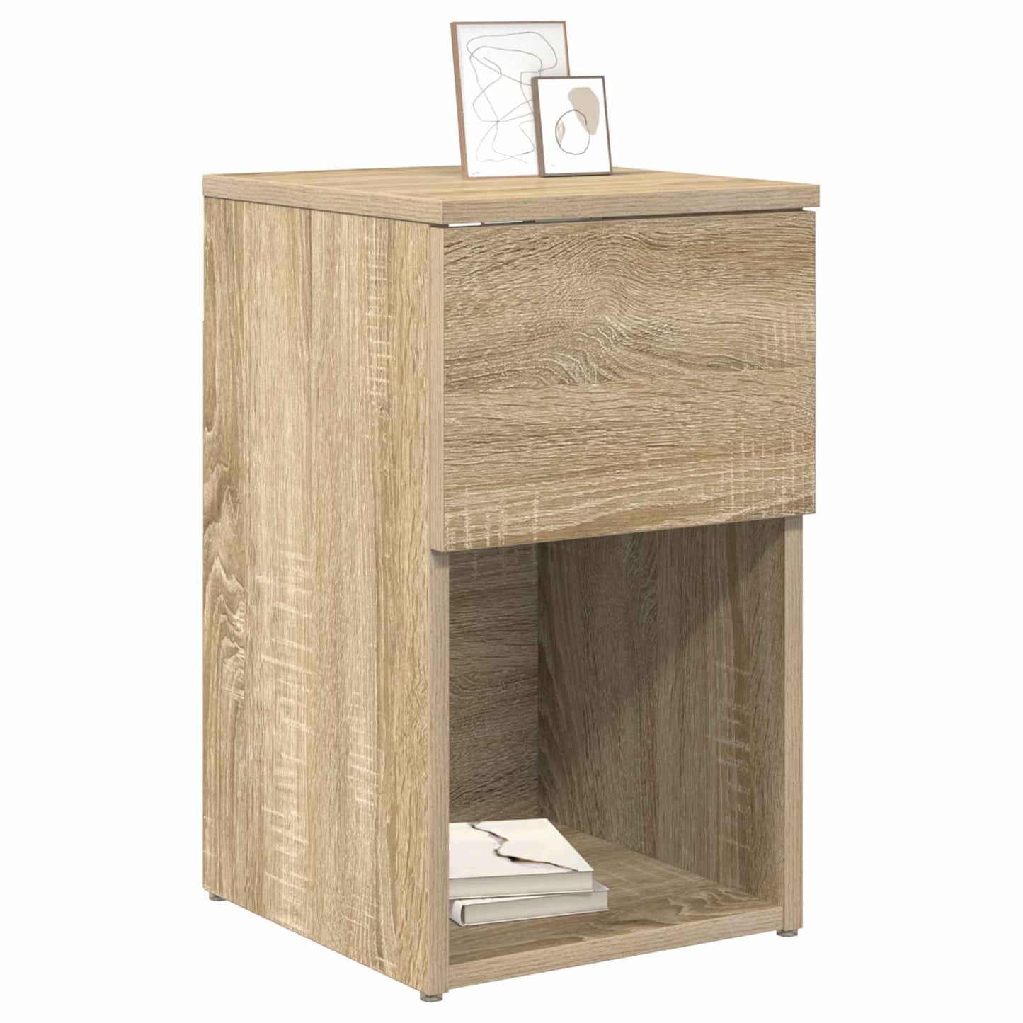 vidaXL Ντουλάπι κρεβατιού Sonoma Δρυς 29 x 31,5 x 49 εκ