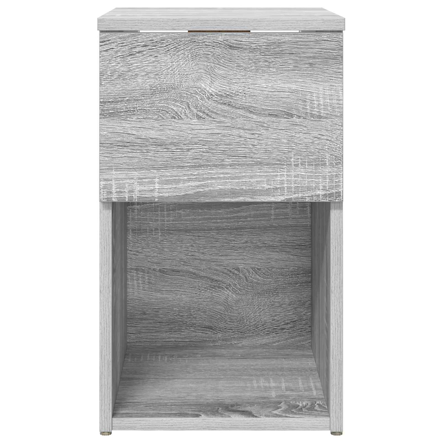vidaXL Ντουλάπι κρεβατιού 2 τμχ. Γκρι Sonoma 29 x 31,5 x 49 εκ