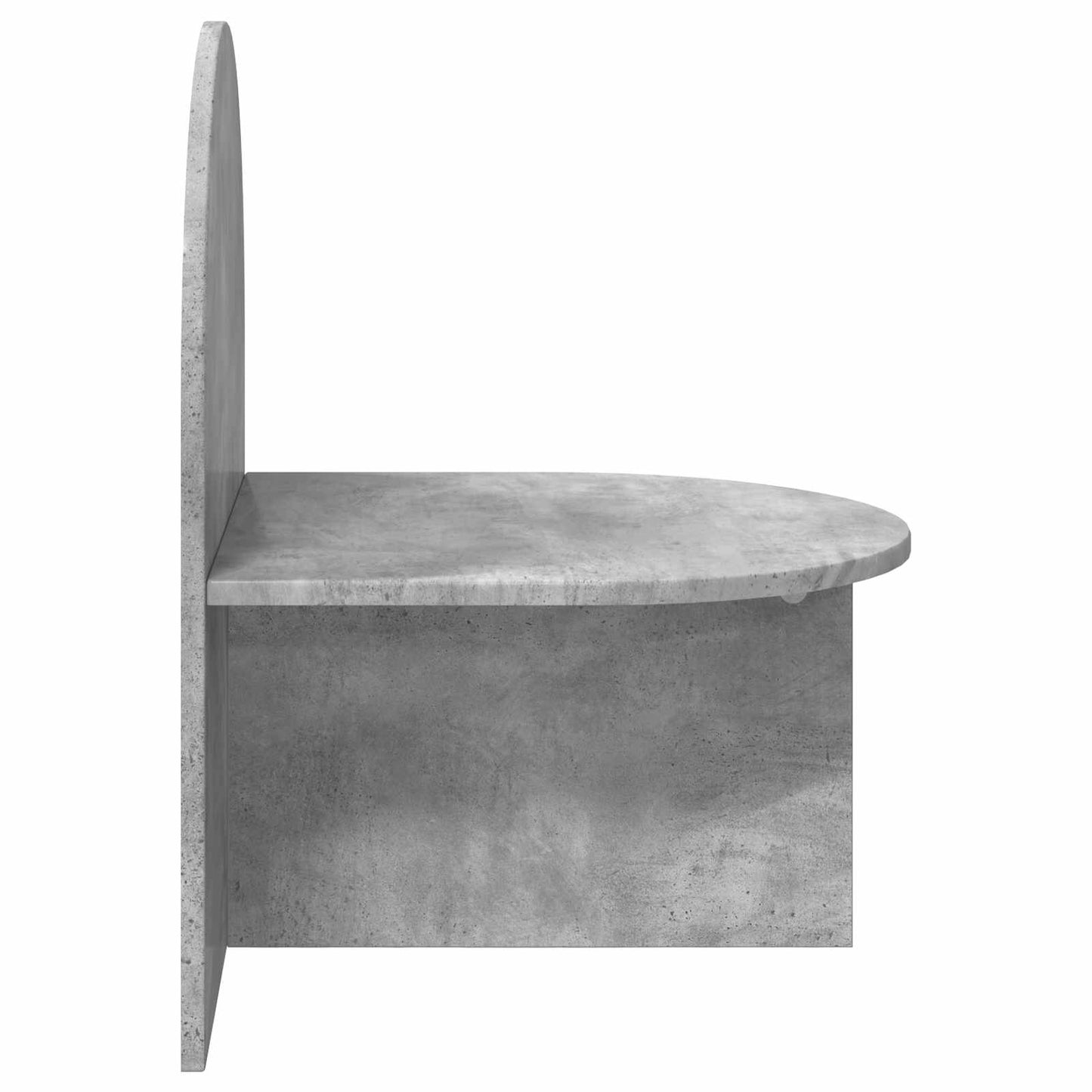 vidaXL Κομοδίνο 2 τμχ. Γκρι Σκυροδέματος 48 x 49 x 65 εκ.