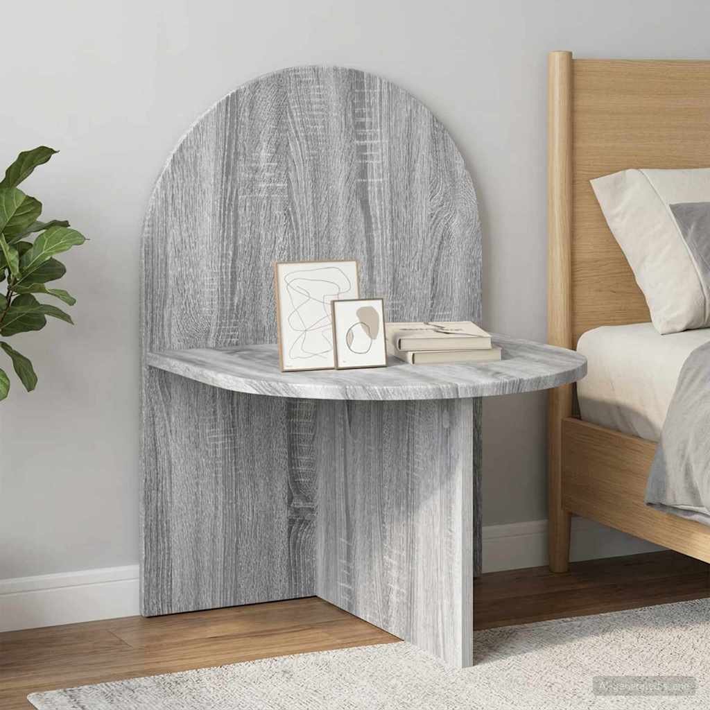 vidaXL Κομοδίνο 2 τμχ. Γκρι Sonoma 48 x 49 x 65 εκ.