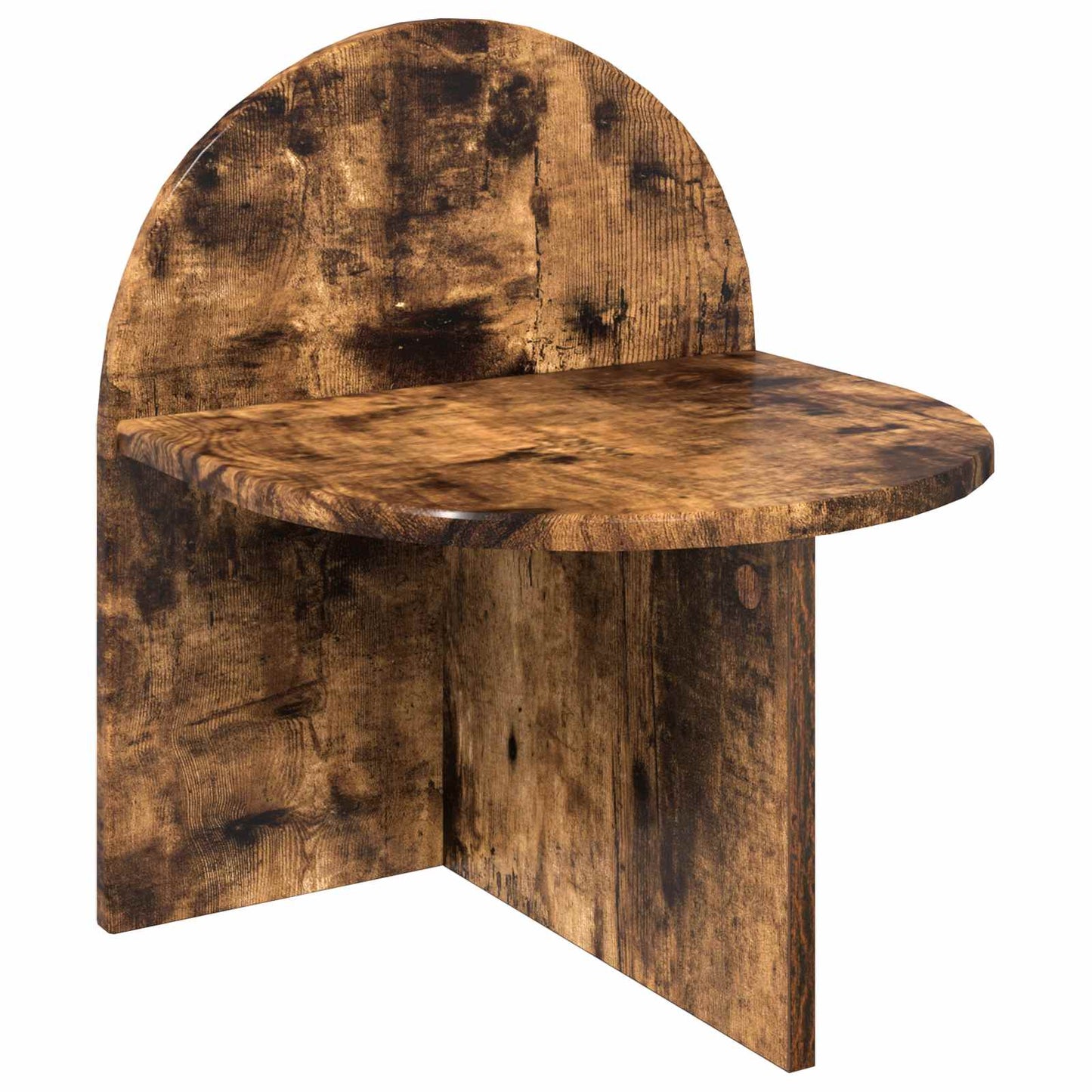 vidaXL Κομοδίνο Καπνιστή Δρυς 40 x 35,5 x 45,5 εκ.