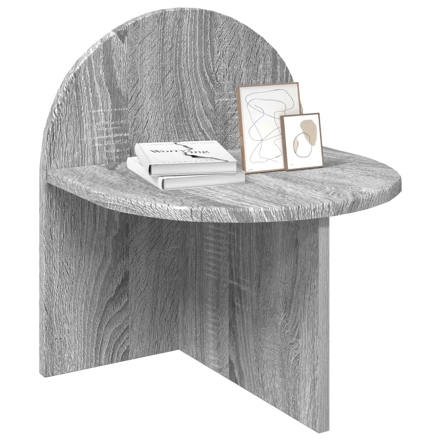 vidaXL Κομοδίνο 2 pcs Γκρι Sonoma 40 x 35,5 x 45,5 εκ.