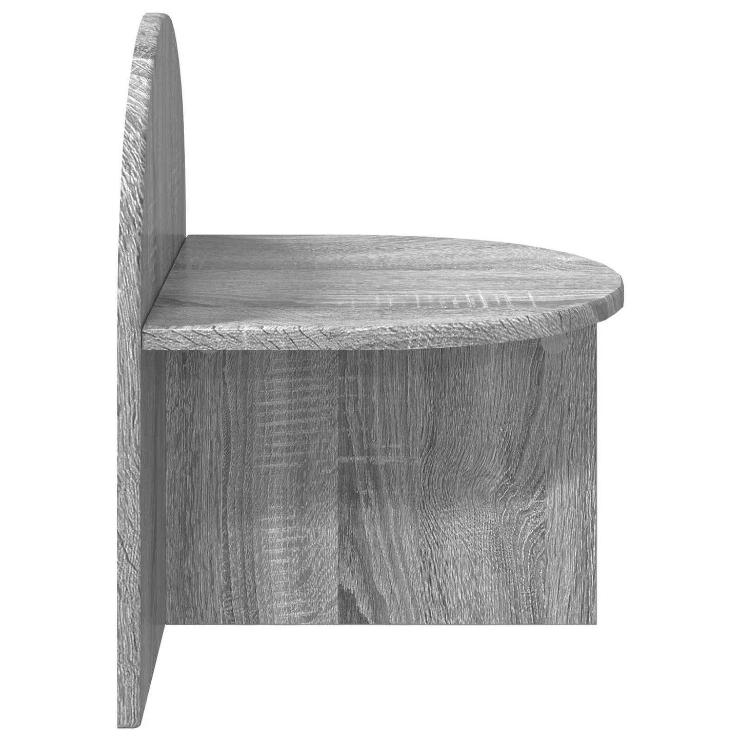 vidaXL Κομοδίνο 2 pcs Γκρι Sonoma 40 x 35,5 x 45,5 εκ.