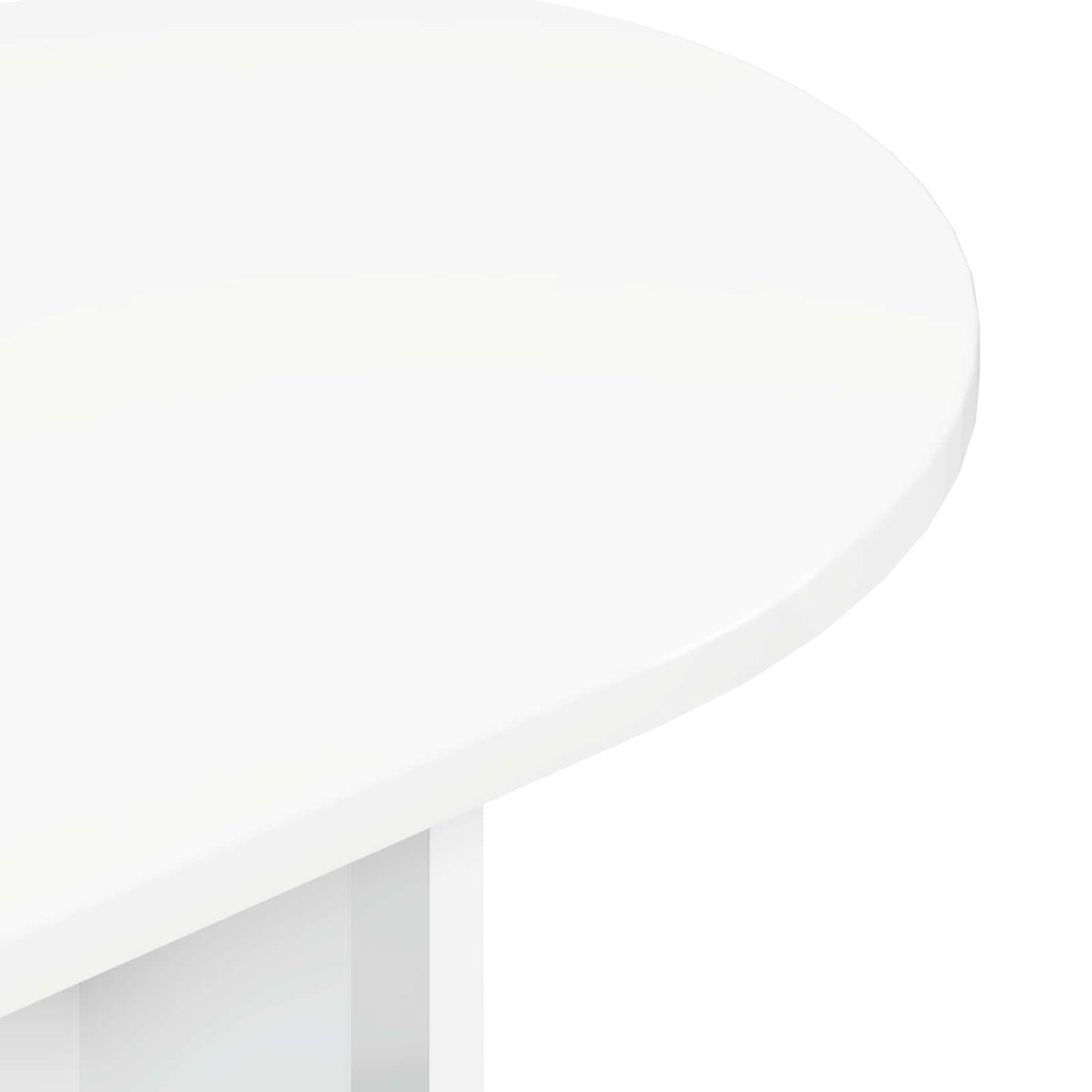 vidaXL Τραπέζι κονσόλας Λευκό 100 x 39,5 x 75 εκ Επεξεργασμένο Ξύλο