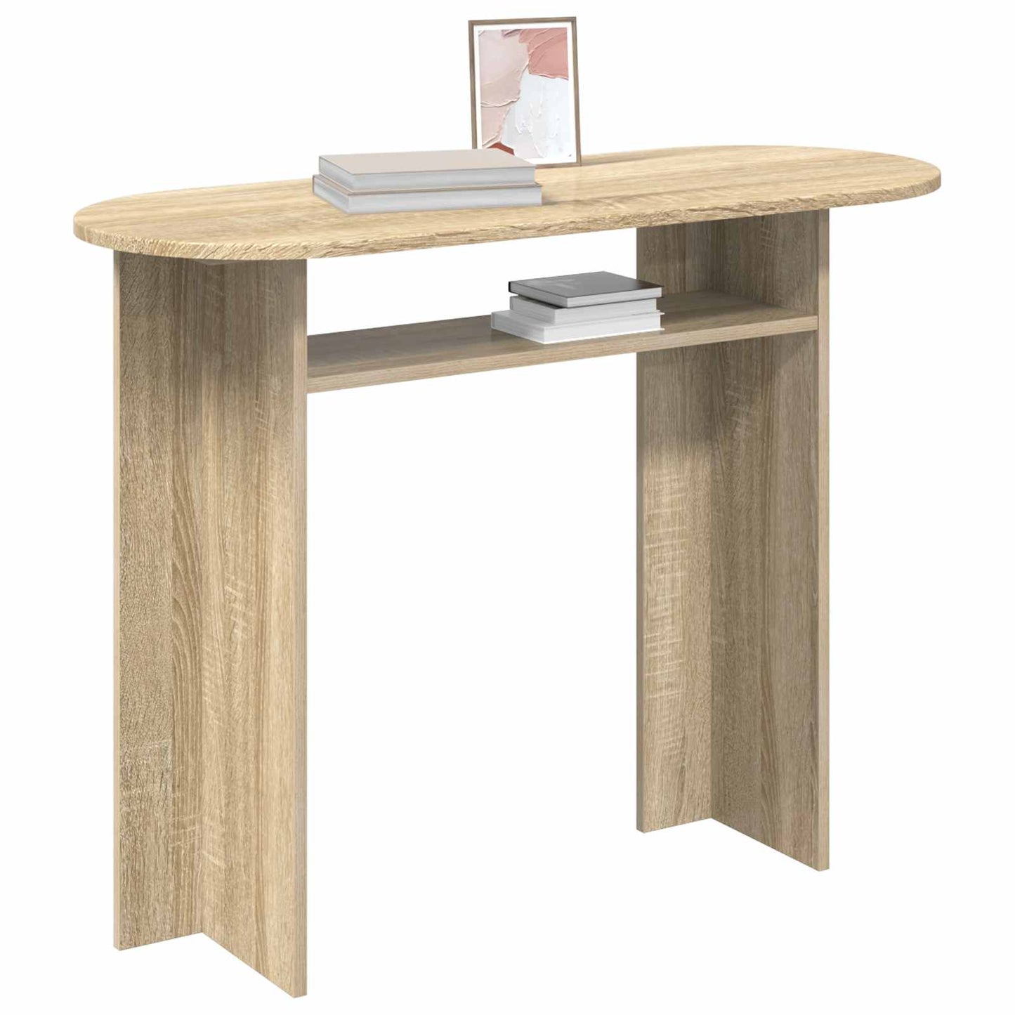 vidaXL Τραπέζι κονσόλας Sonoma Δρυς 100 x 39,5 x 75 εκ