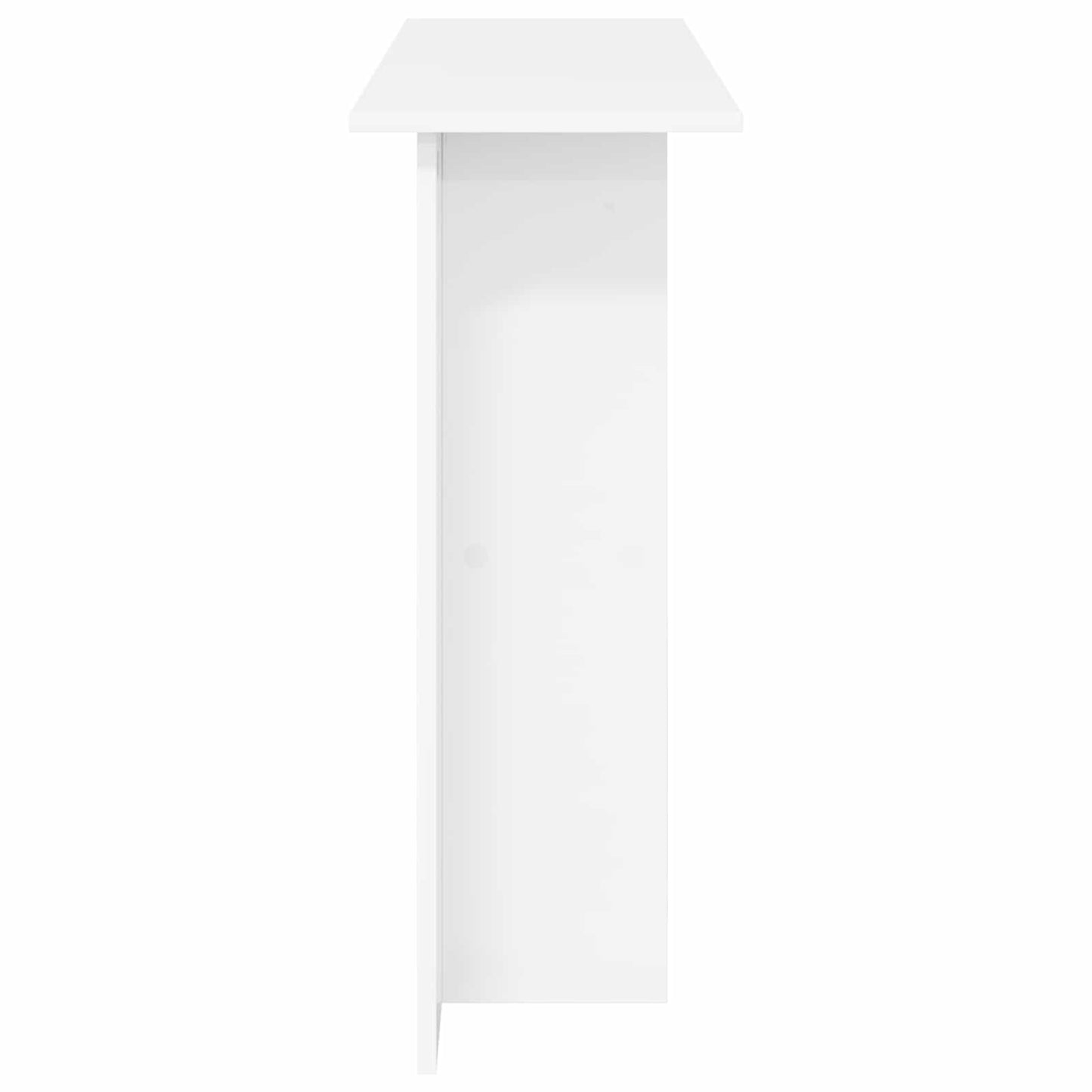 vidaXL Τραπέζι κονσόλας Λευκό 100 x 30 x 75 εκ Επεξεργασμένο Ξύλο