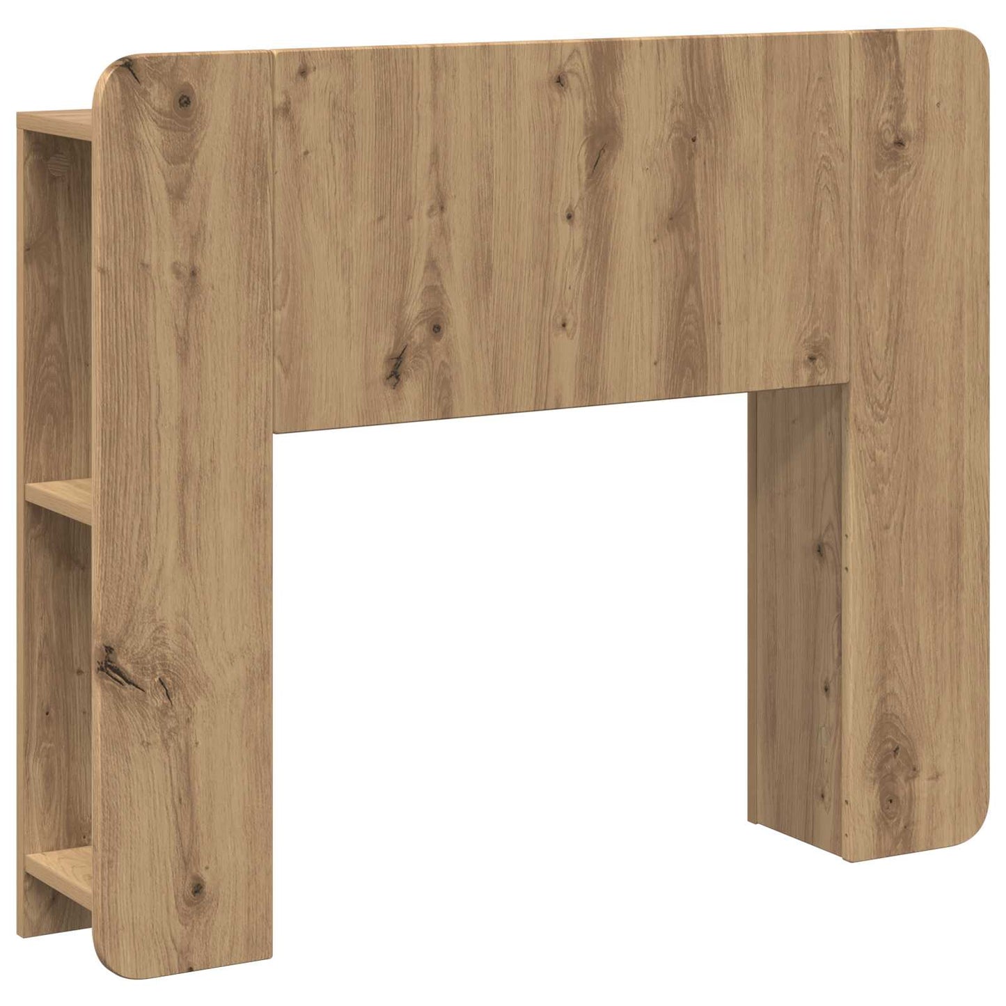 vidaXL Κρεβάτι με Κεφαλάρι Artisan Δρυς 80 cm Επεξεργασμένο Ξύλο