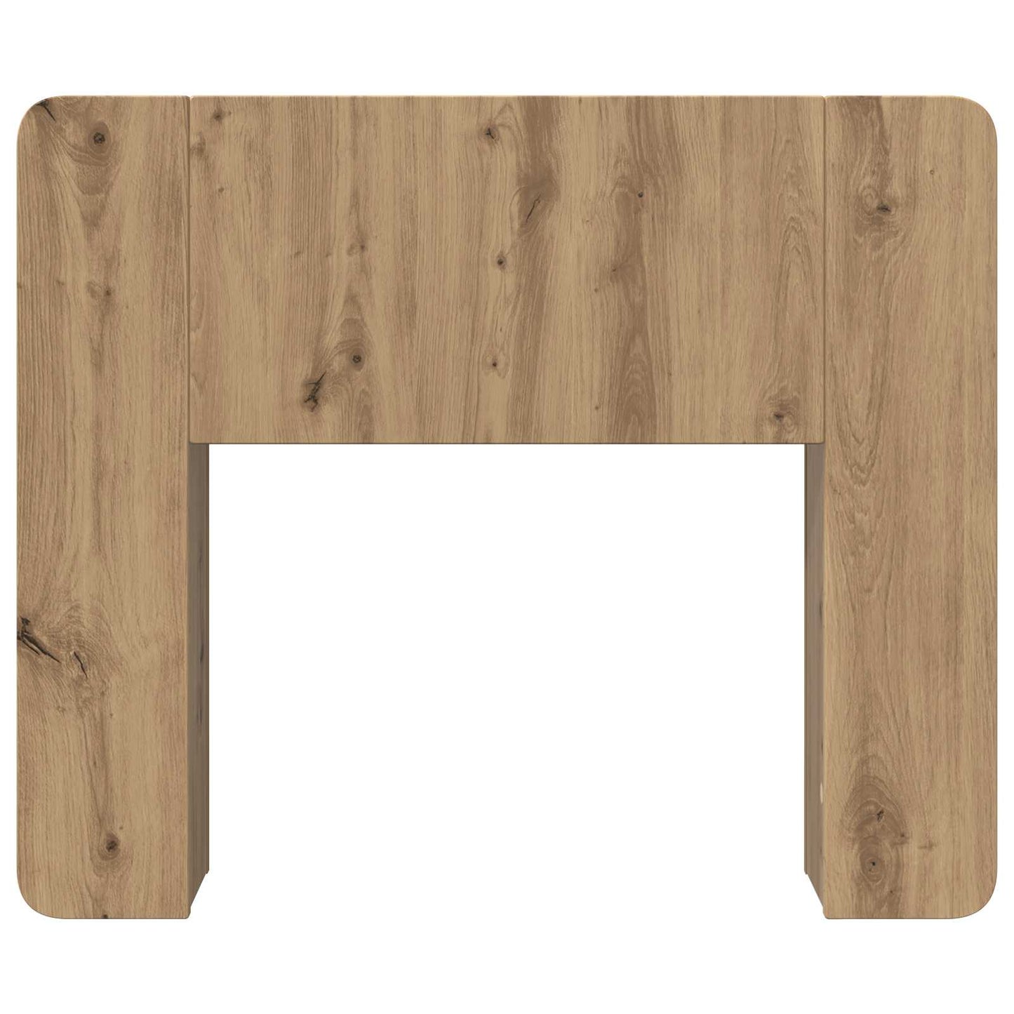 vidaXL Κρεβάτι με Κεφαλάρι Artisan Δρυς 80 cm Επεξεργασμένο Ξύλο
