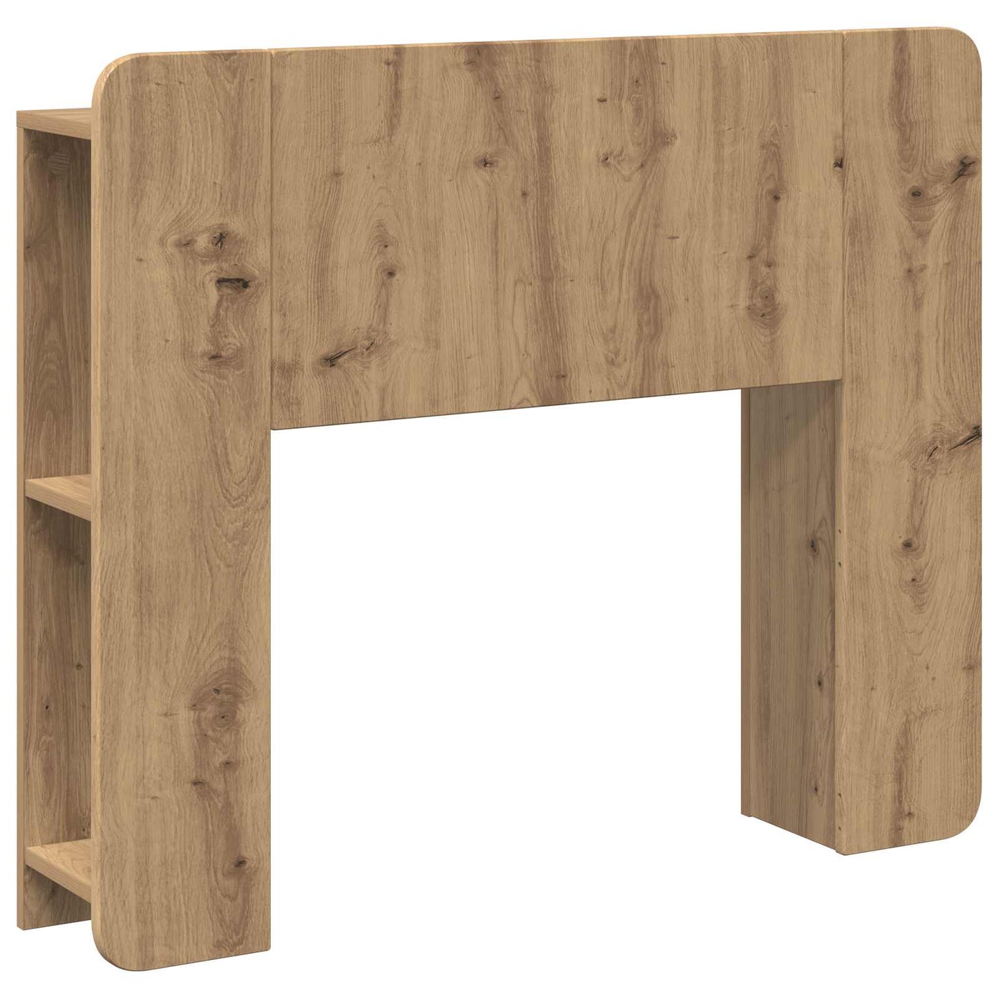 vidaXL Κρεβάτι με Κεφαλάρι Artisan Δρυς 100 cm Επεξεργασμένο Ξύλο