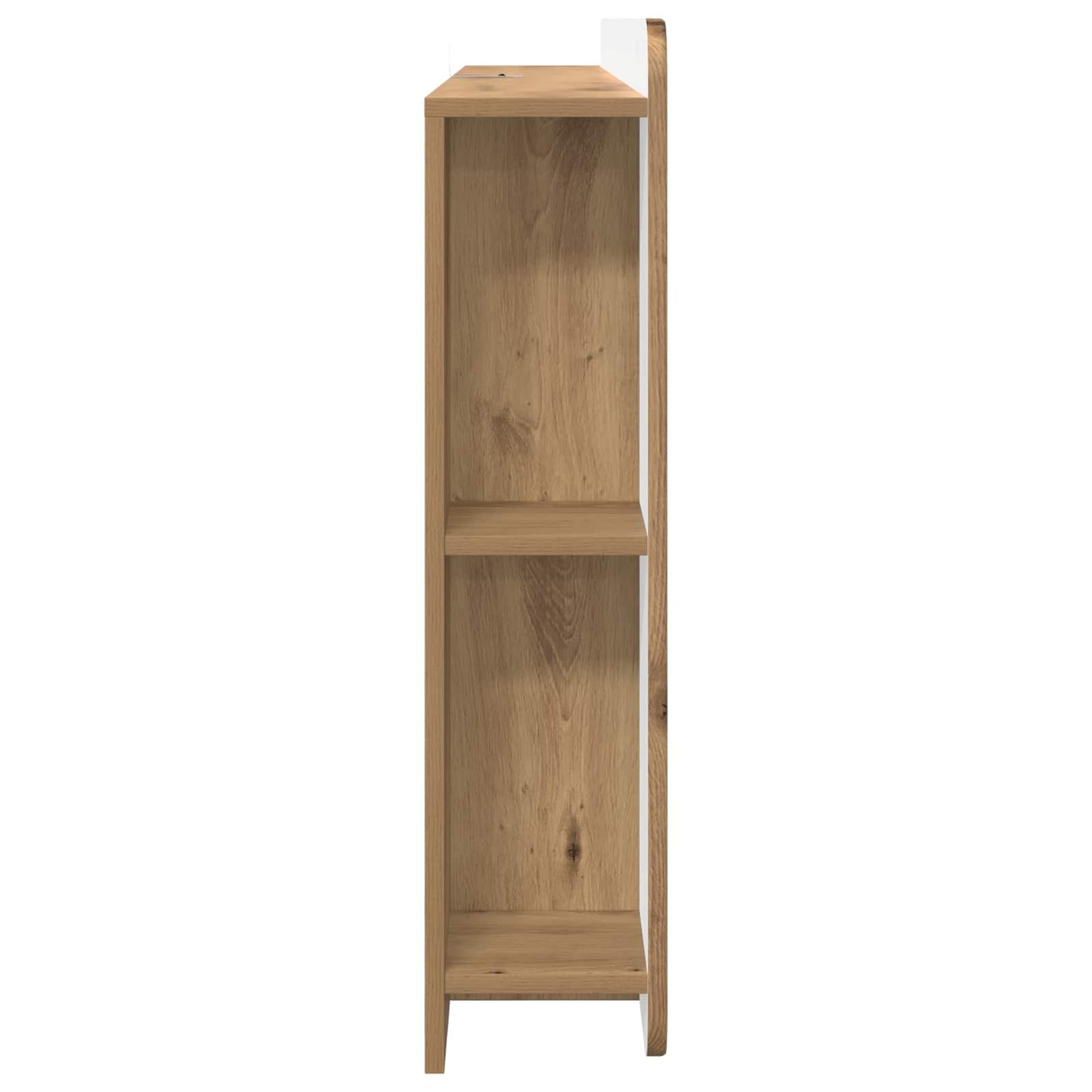 vidaXL Κρεβάτι με Κεφαλάρι Artisan Δρυς 140 cm Επεξεργασμένο Ξύλο