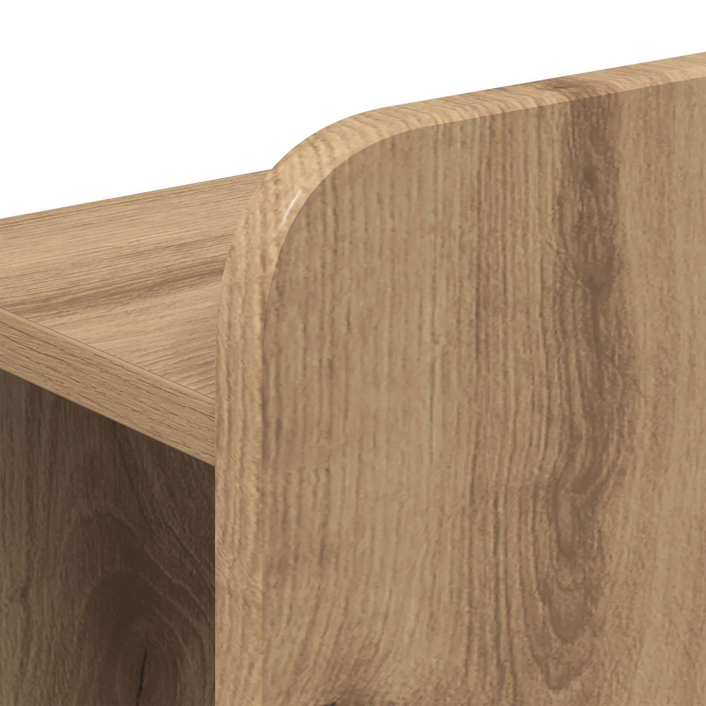vidaXL Κρεβάτι με Κεφαλάρι Artisan Δρυς 160 cm Επεξεργασμένο Ξύλο