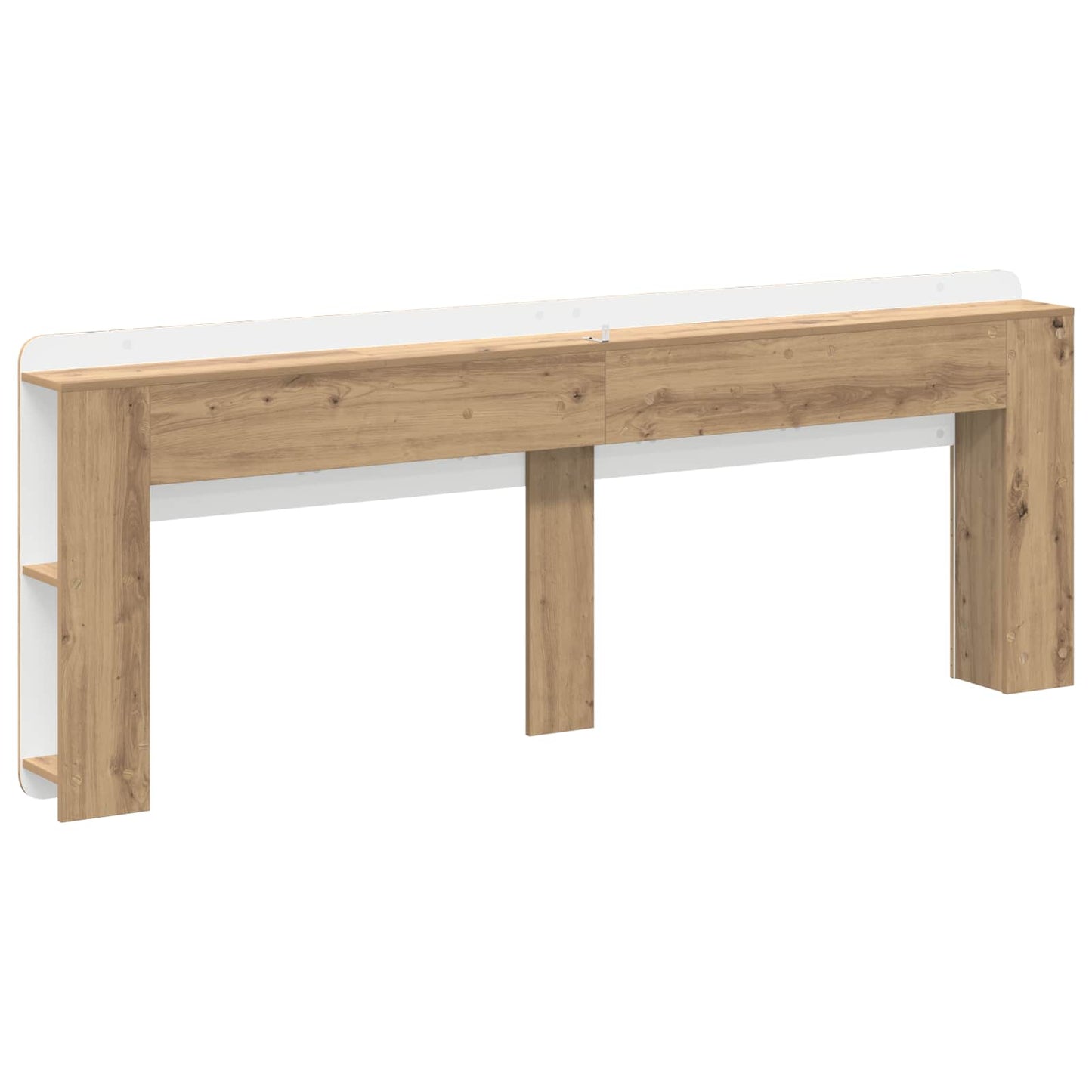 vidaXL Κρεβάτι με Κεφαλάρι Artisan Δρυς 200 cm Επεξεργασμένο Ξύλο