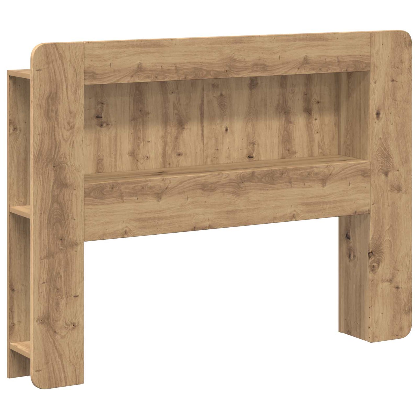 vidaXL Κρεβάτι με Κεφαλάρι Artisan Δρυς 100 cm