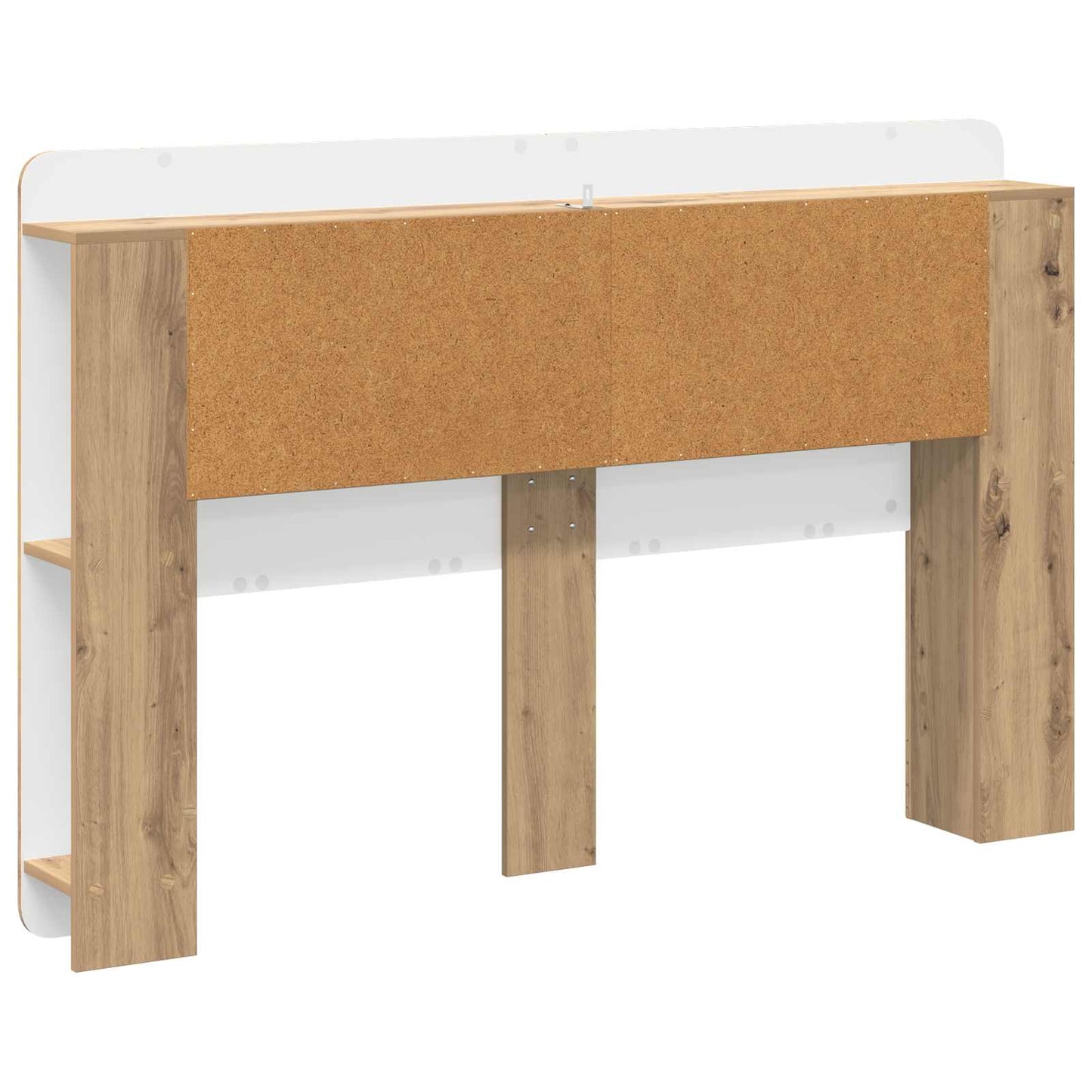 vidaXL Κρεβάτι με Κεφαλάρι Artisan Δρυς 160 cm