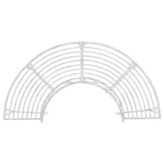 vidaXL Παγκάκι Δέντρου 4-Αριθμός καθισμάτων 160 x 80 x 89 εκ. Ατσάλι