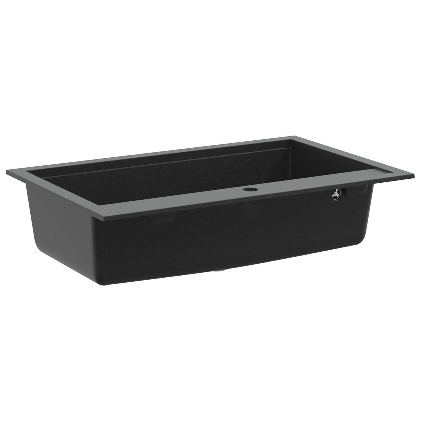 vidaXL Σιντρινο Μαύρο 795 x 505 χλστ. Γρανίτης