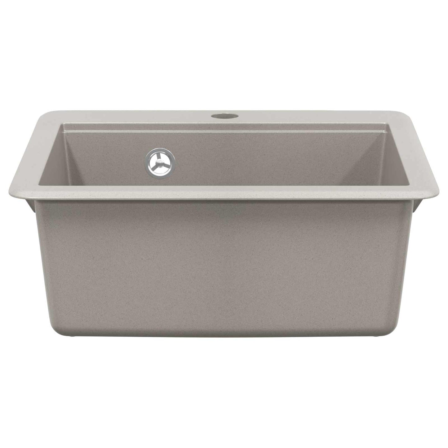 vidaXL Σιντρινο Γκρι 470 x 440 mm Γρανίτης