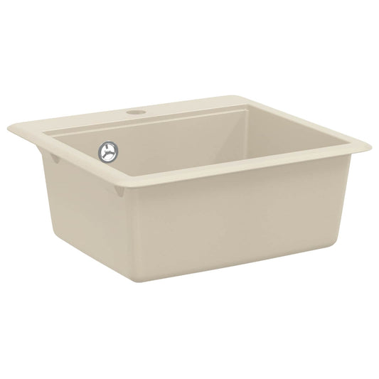 vidaXL Σιντρινο Μπεζ 470 x 440 mm Γρανίτης