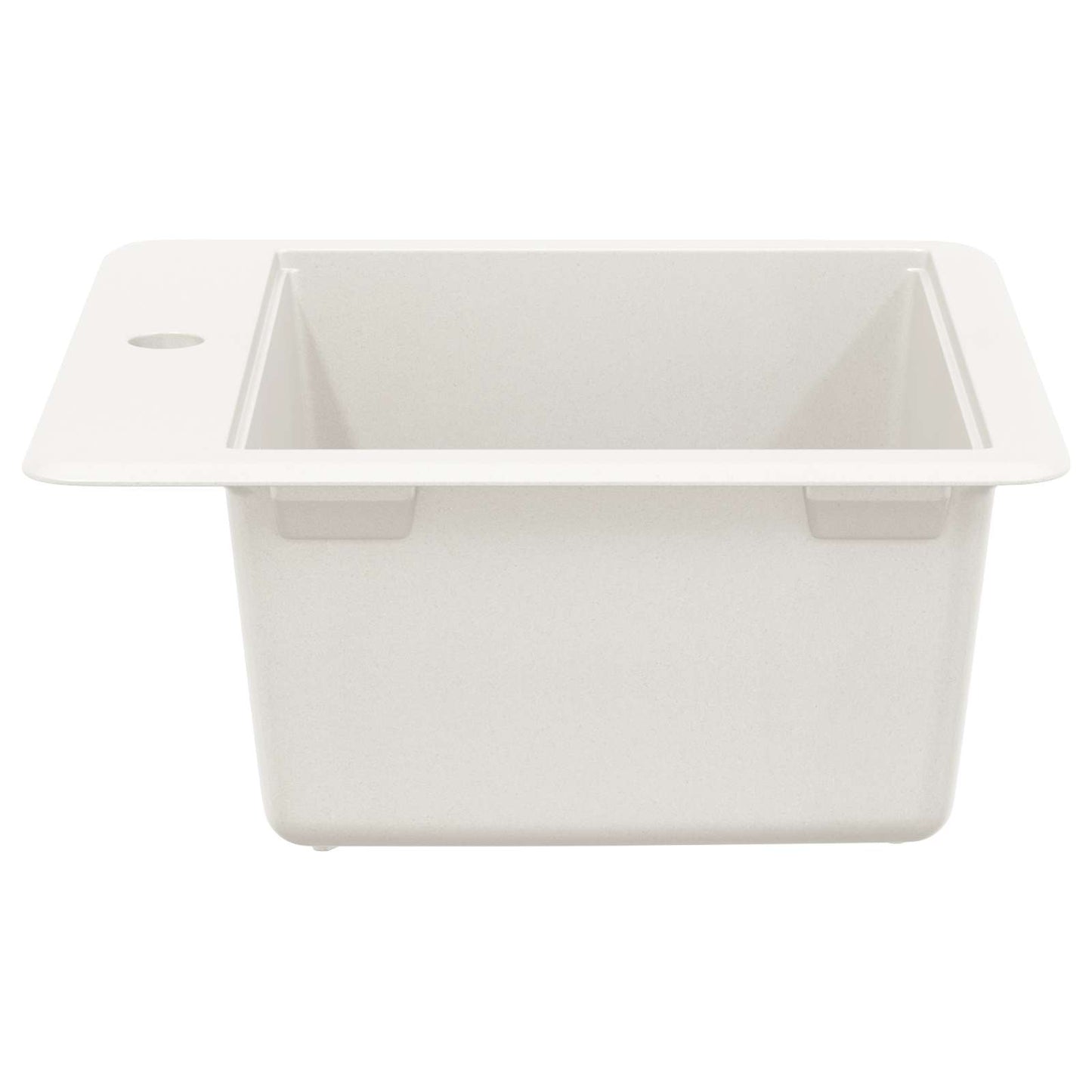 vidaXL Σιντρινο Λευκό 470 x 440 mm Γρανίτης