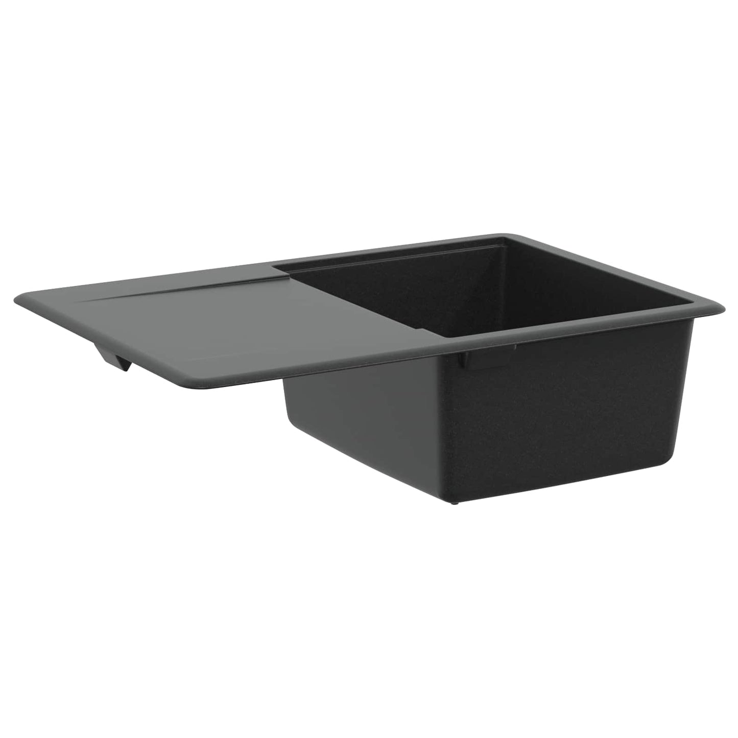 vidaXL Σιντρινο Μαύρο 670 x 460 mm Γρανίτης