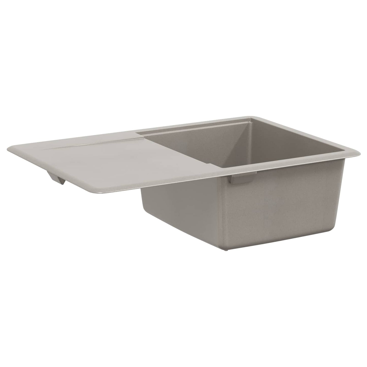 vidaXL Σιντρινο Γκρι 670 x 460 mm 80% Χαλαζίας και 20% Ρητίνη