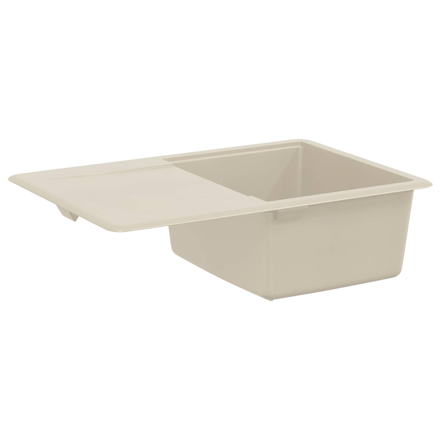 vidaXL Σιντρινο Μπεζ 670 x 460 mm 80% Χαλαζίας και 20% Ρητίνη
