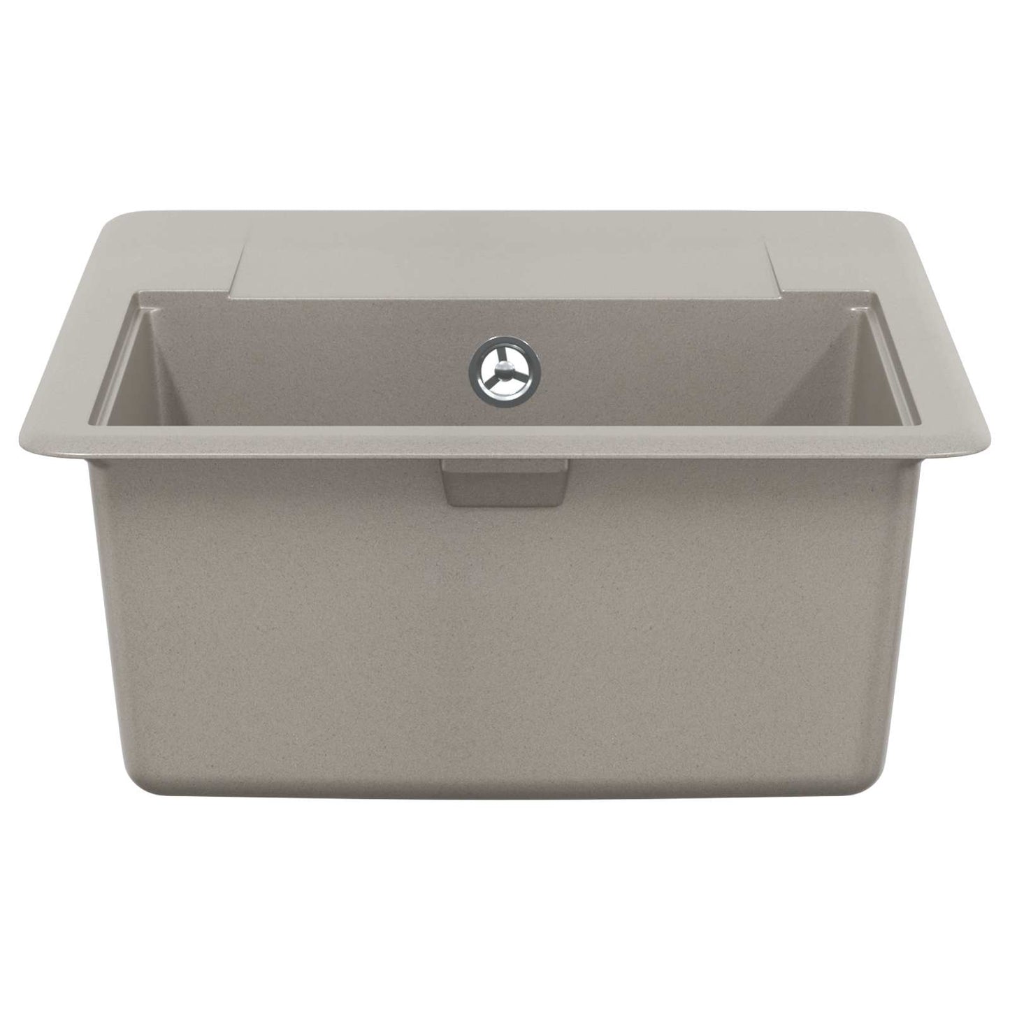 vidaXL Σιντρινο Γκρι 560 x 460 mm 80% Χαλαζίας και 20% Ρητίνη