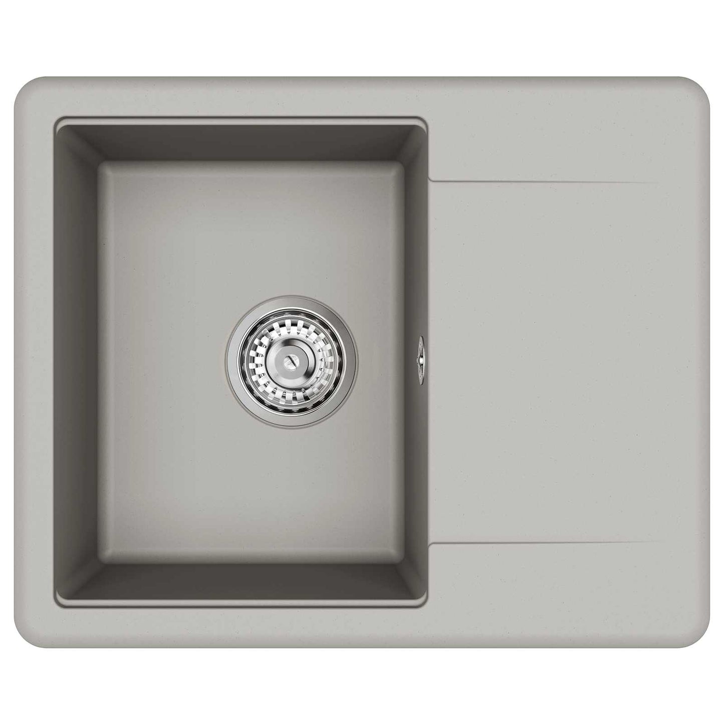 vidaXL Σιντρινο Γκρι 560 x 460 mm 80% Χαλαζίας και 20% Ρητίνη