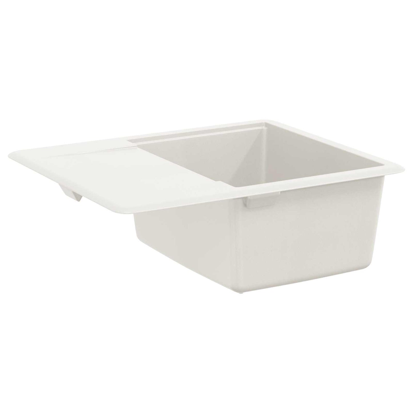 vidaXL Σιντρινο Λευκό 560 x 460 mm 80% Χαλαζίας και 20% Ρητίνη