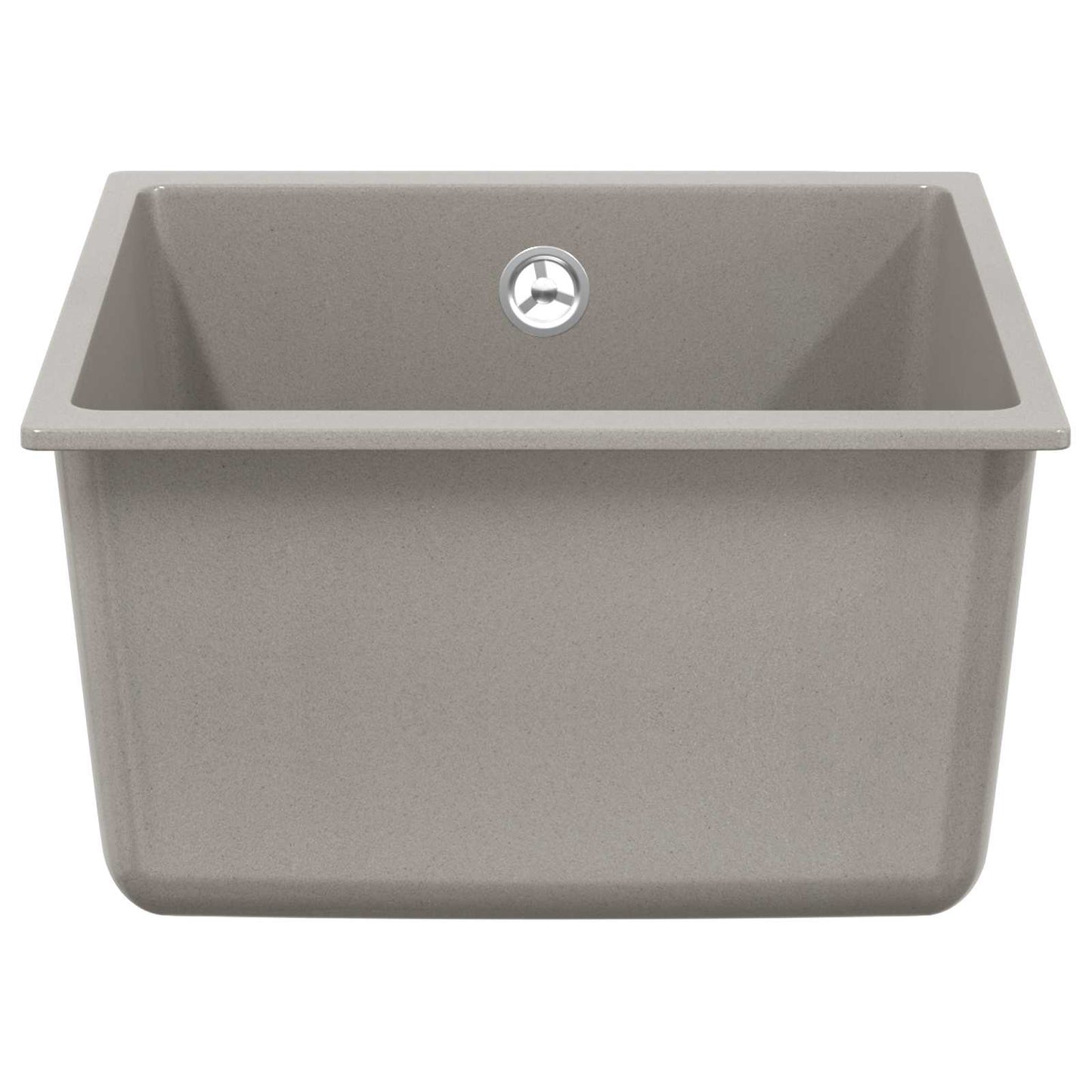 vidaXL Σιντρινο Γκρι 370 x 460 mm 80% Χαλαζίας και 20% Ρητίνη