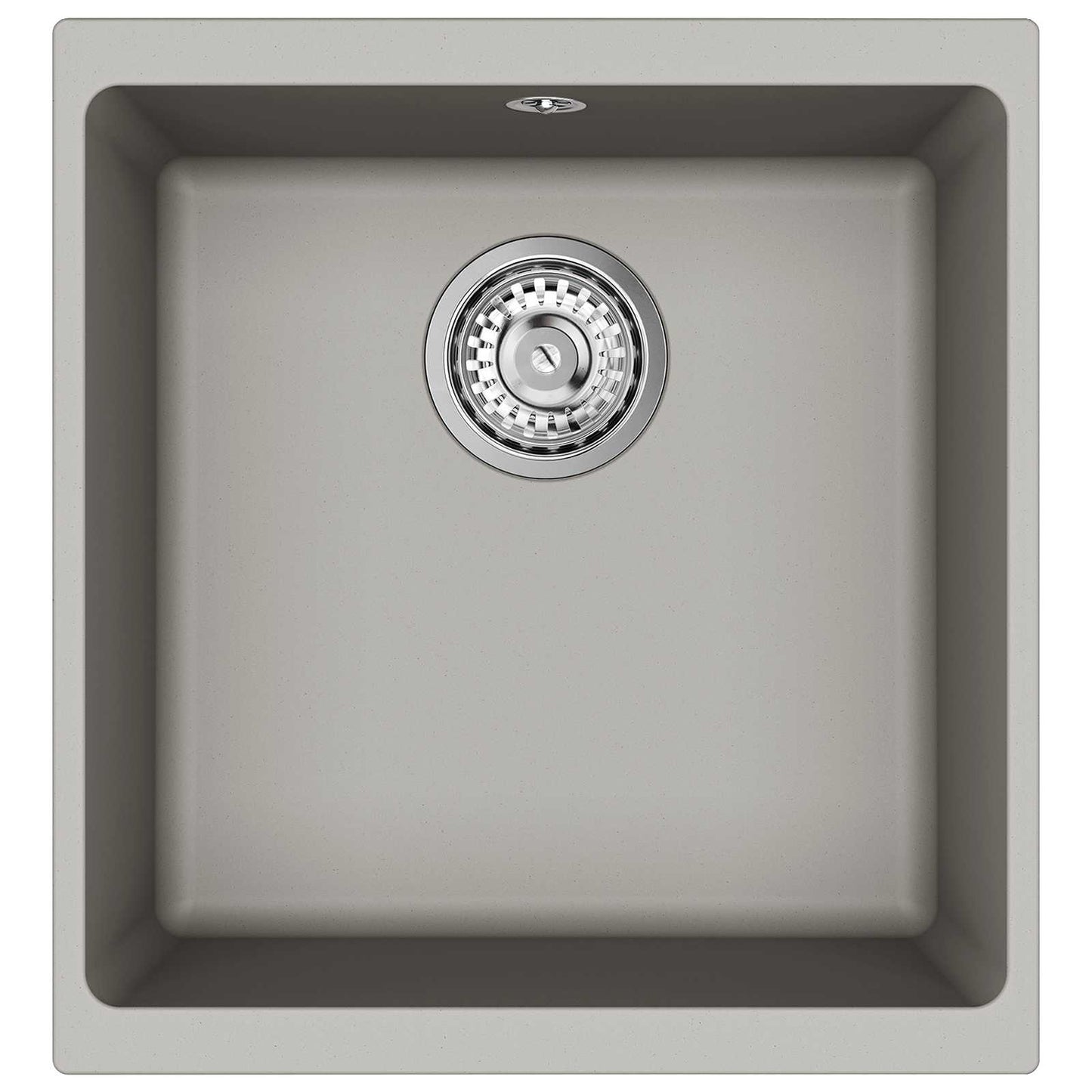 vidaXL Σιντρινο Γκρι 430 x 460 mm 80% Χαλαζίας και 20% Ρητίνη