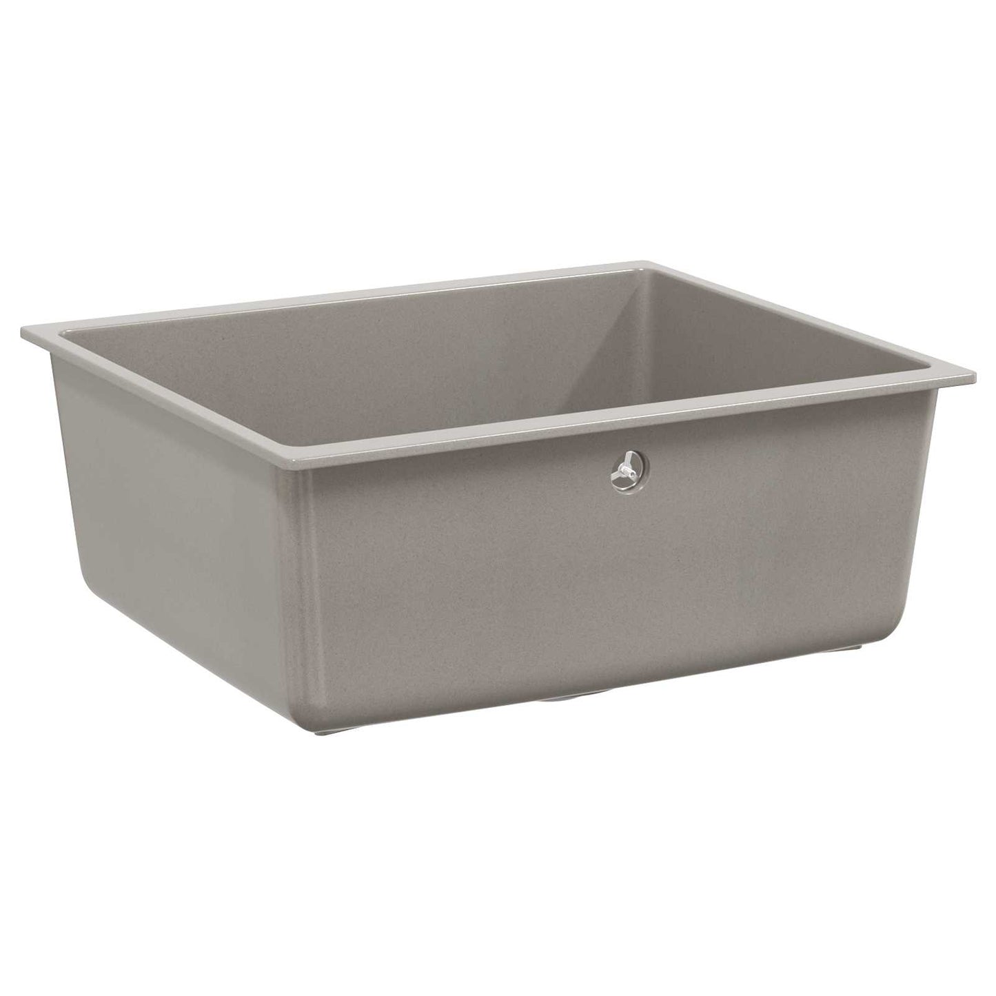 vidaXL Σιντρινο Γκρι 530 x 460 mm 80% Χαλαζίας και 20% Ρητίνη