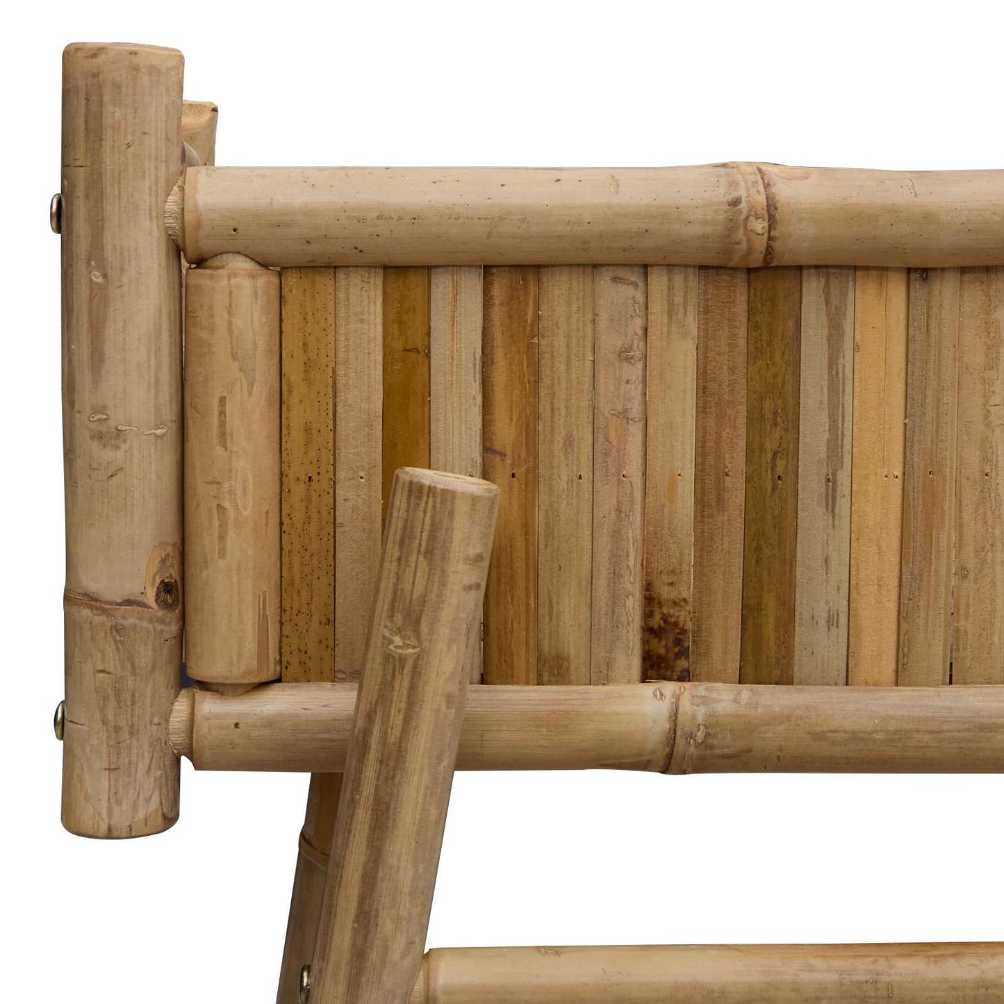 vidaXL Γλάστρα Κήπου με Βάση Φυσικό 50 x 38 x 74 εκ Μπαμπού