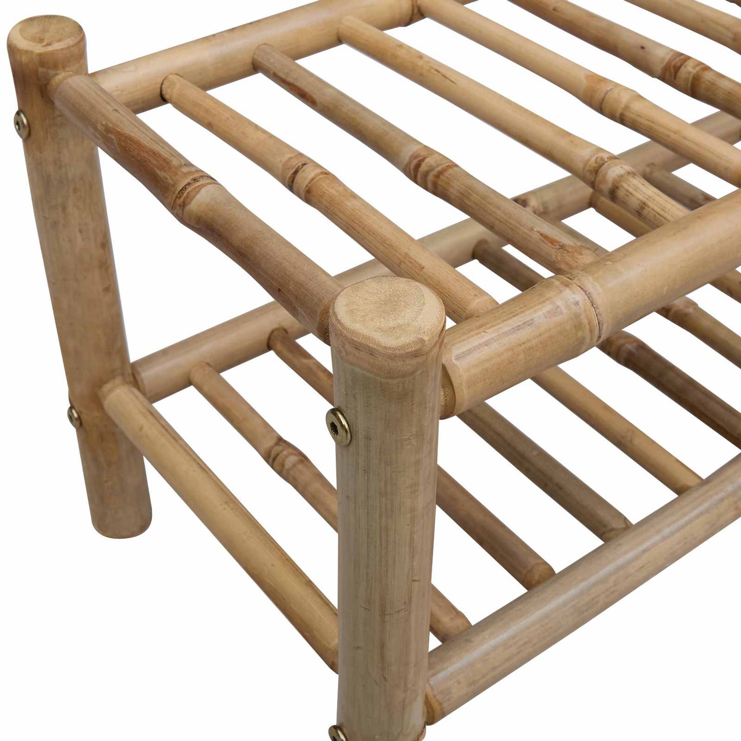 vidaXL Ράφι Παπουτσιών με ράφι Φυσικό 68 x 28 x 30 εκ Μπαμπού