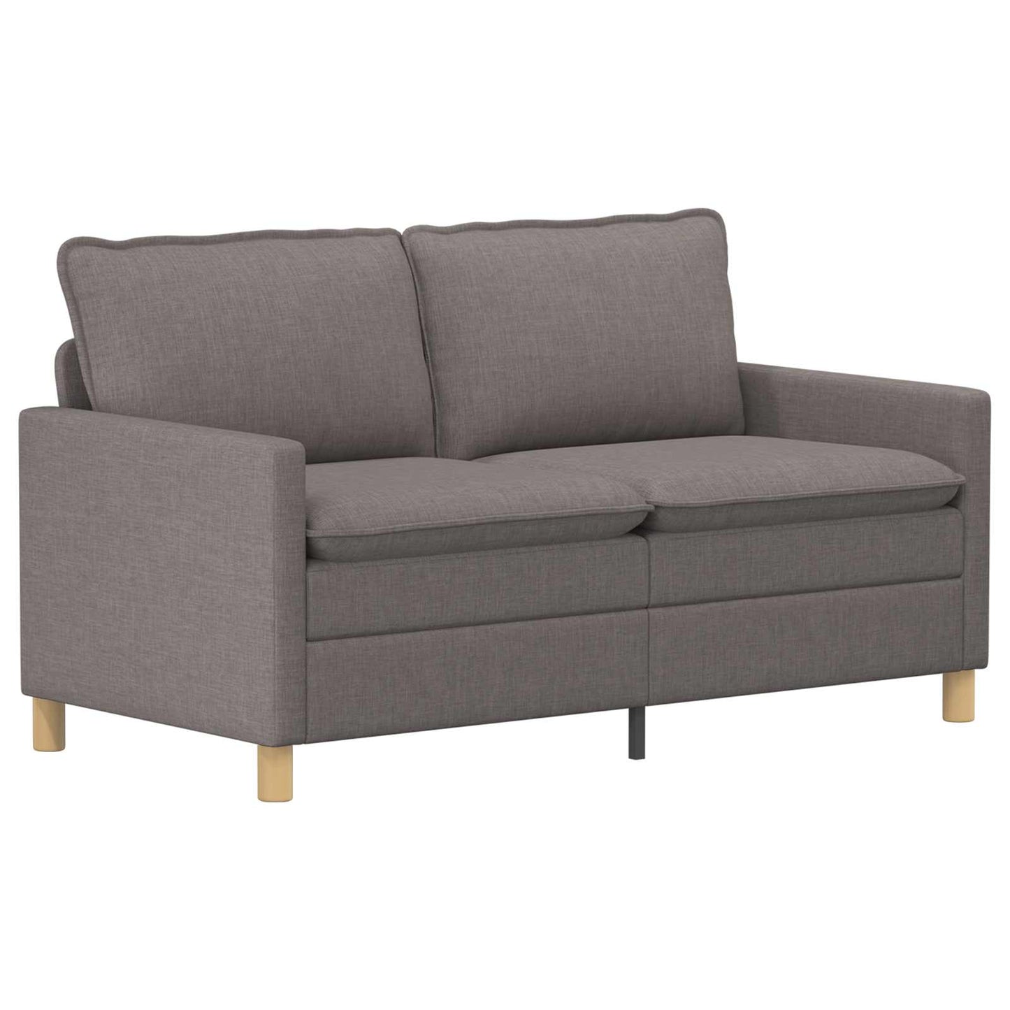 vidaXL Σετ Καναπέ 2 τμχ. Taupe Ύφασμα