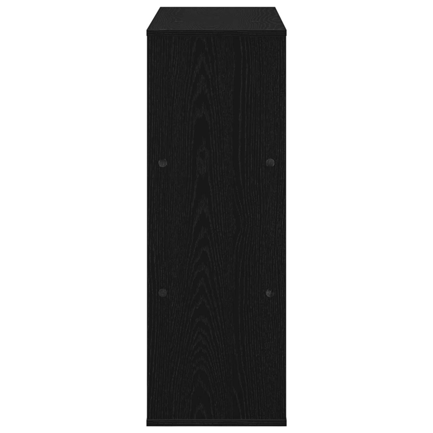 vidaXL Ράφι βιβλίων Μαύρη Οξυά 100 x 33 x 94,5 εκ Επεξεργασμένο ξύλο