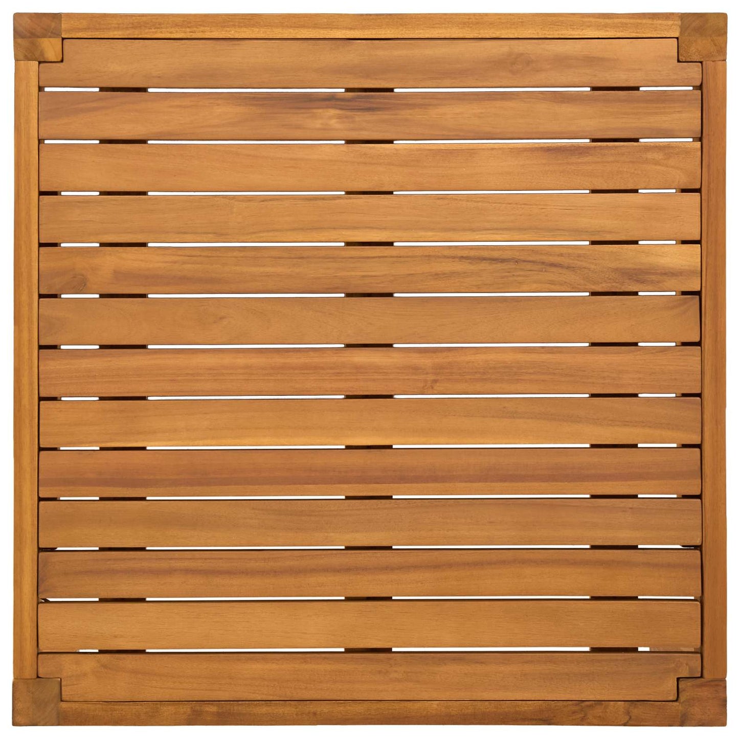 vidaXL τραπέζι Στερεό Ξύλο Ακακίας Φυσικό 60 x 60 x 30 cm