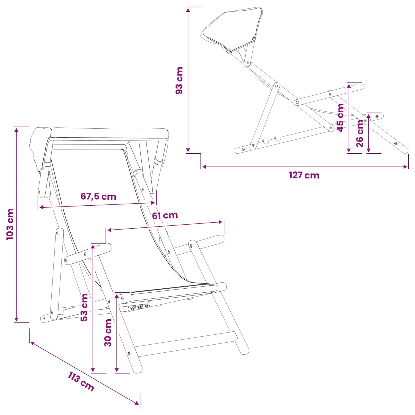 vidaXL Καρέκλα Ακτίνας 2 pcs 3 θέση Στερεό Ξύλο Ευκαλύπτου