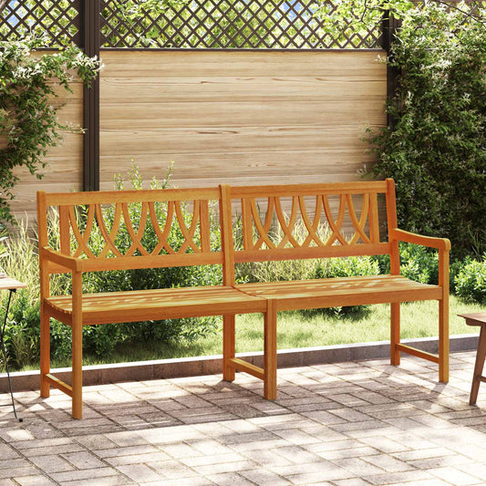 vidaXL Εξωτερικός πάγκος Φυσικό 180 x 55,5 x 90 cm Στερεό Ξύλο Ακακίας