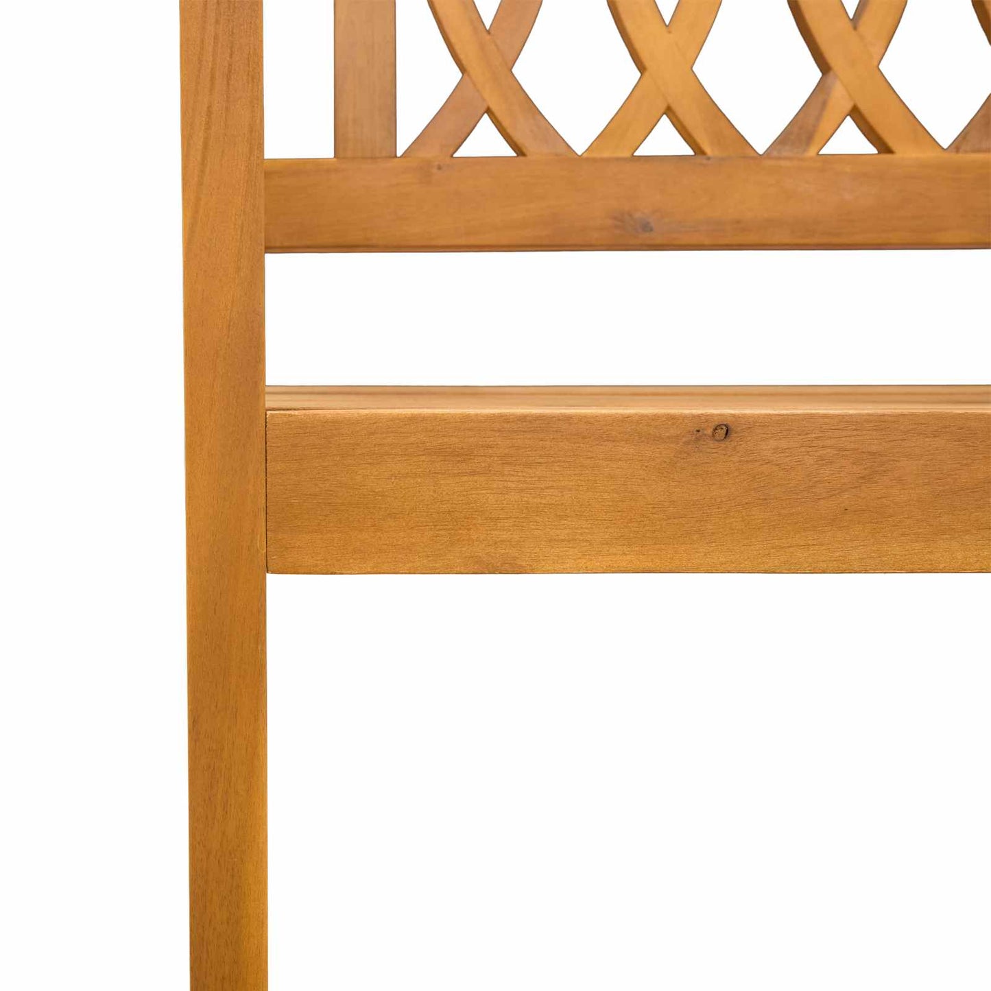 vidaXL Εξωτερικός πάγκος Φυσικό 220 x 55,5 x 90 εκ.