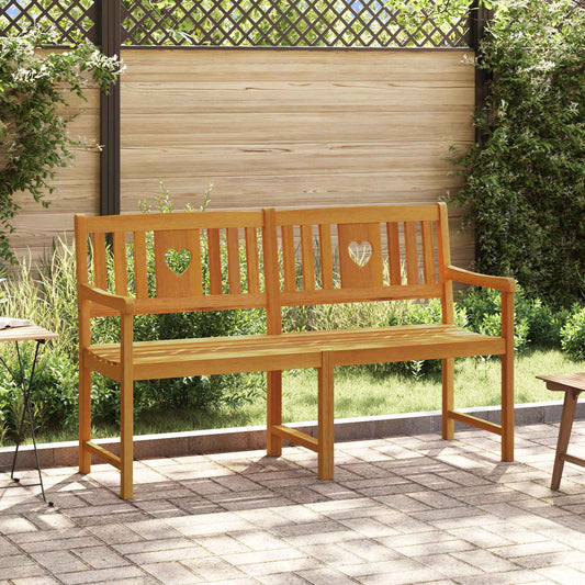 vidaXL Εξωτερικός πάγκος Φυσικό 150 x 55,5 x 90 cm Στερεό Ξύλο Ακακίας