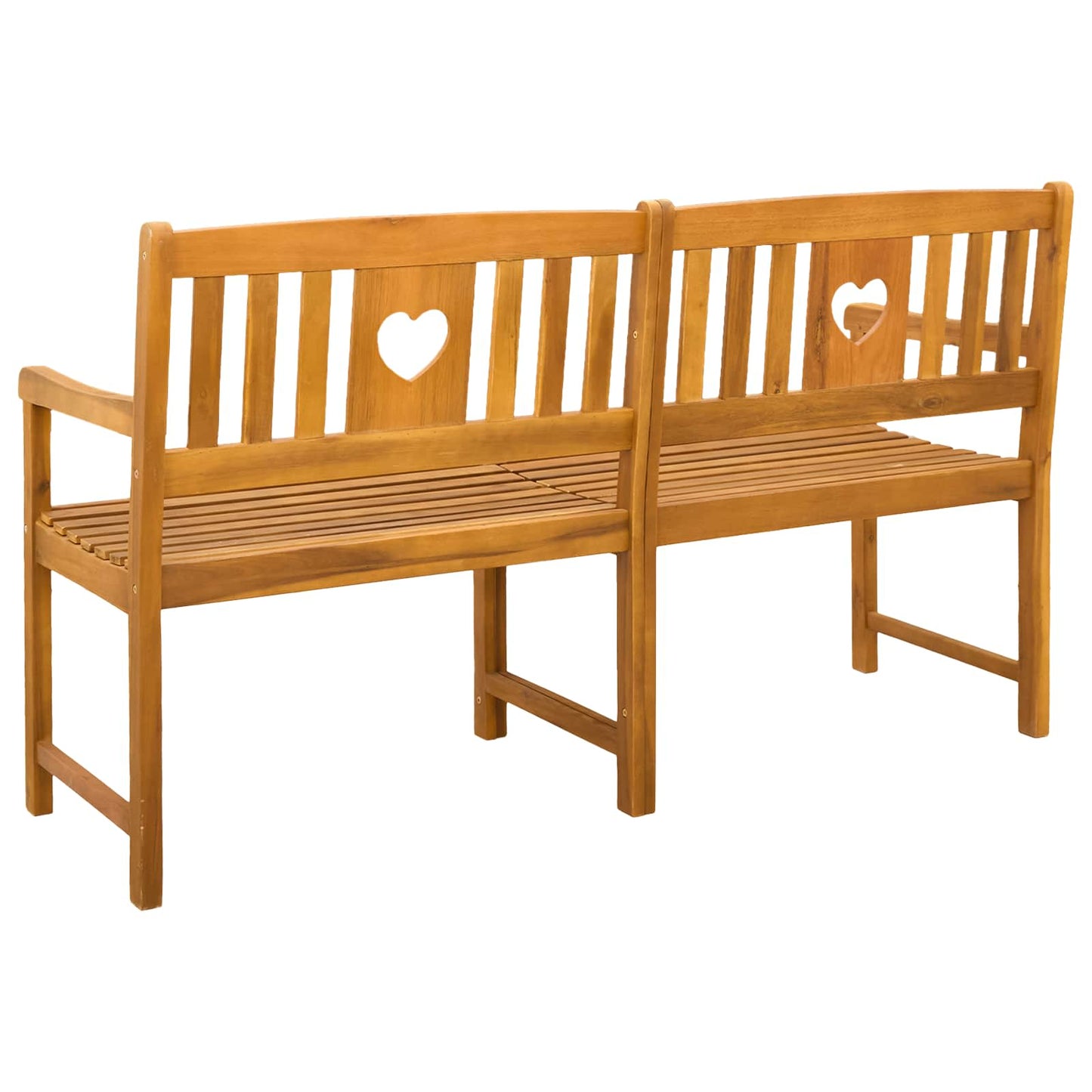vidaXL Εξωτερικός πάγκος Φυσικό 150 x 55,5 x 90 cm Στερεό Ξύλο Ακακίας