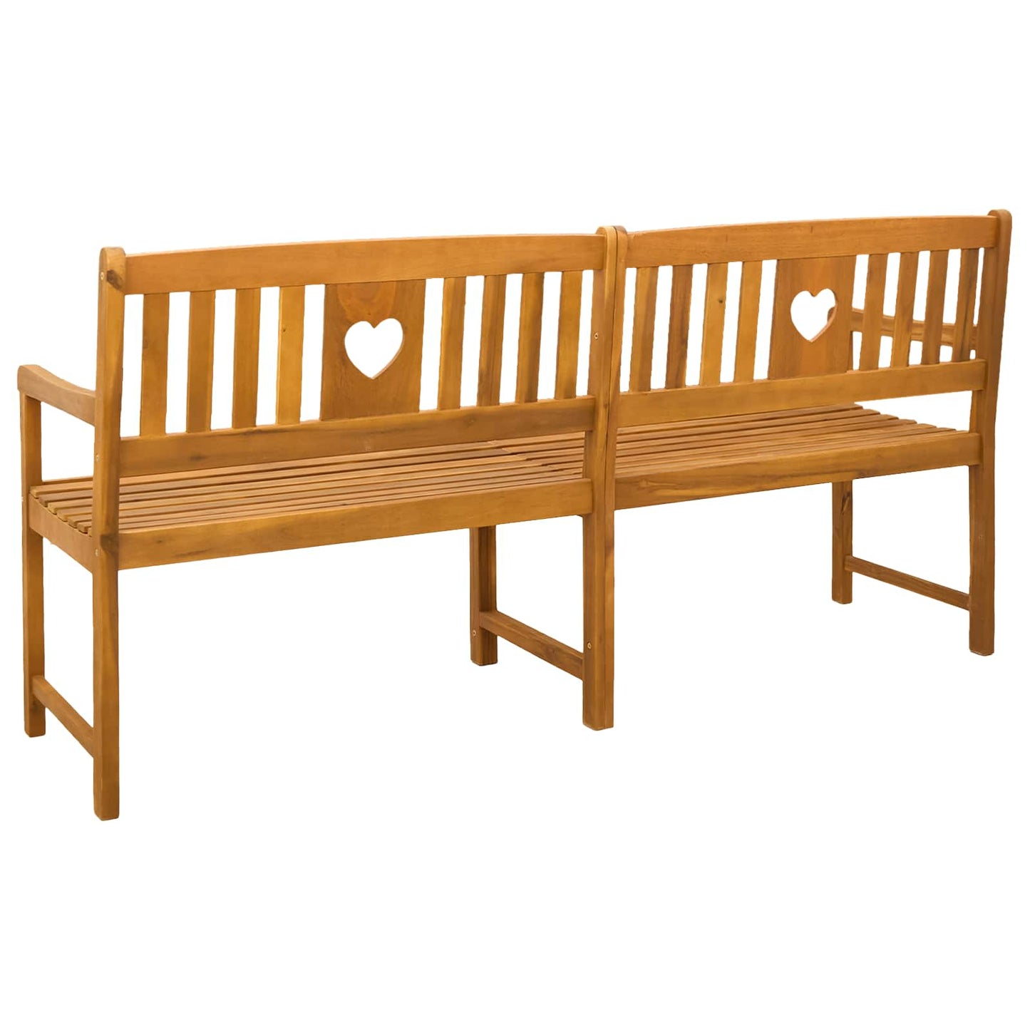 vidaXL Εξωτερικός πάγκος Φυσικό 180 x 55,5 x 90 cm Στερεό Ξύλο Ακακίας