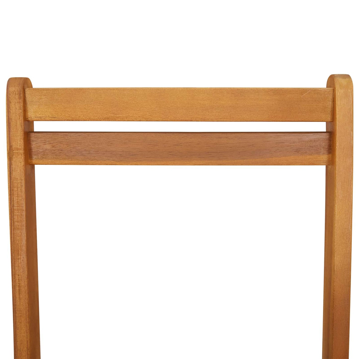 vidaXL Φορητές καρέκλες κήπου 4 pcs Φυσικό 40 x 53 x 80 εκ