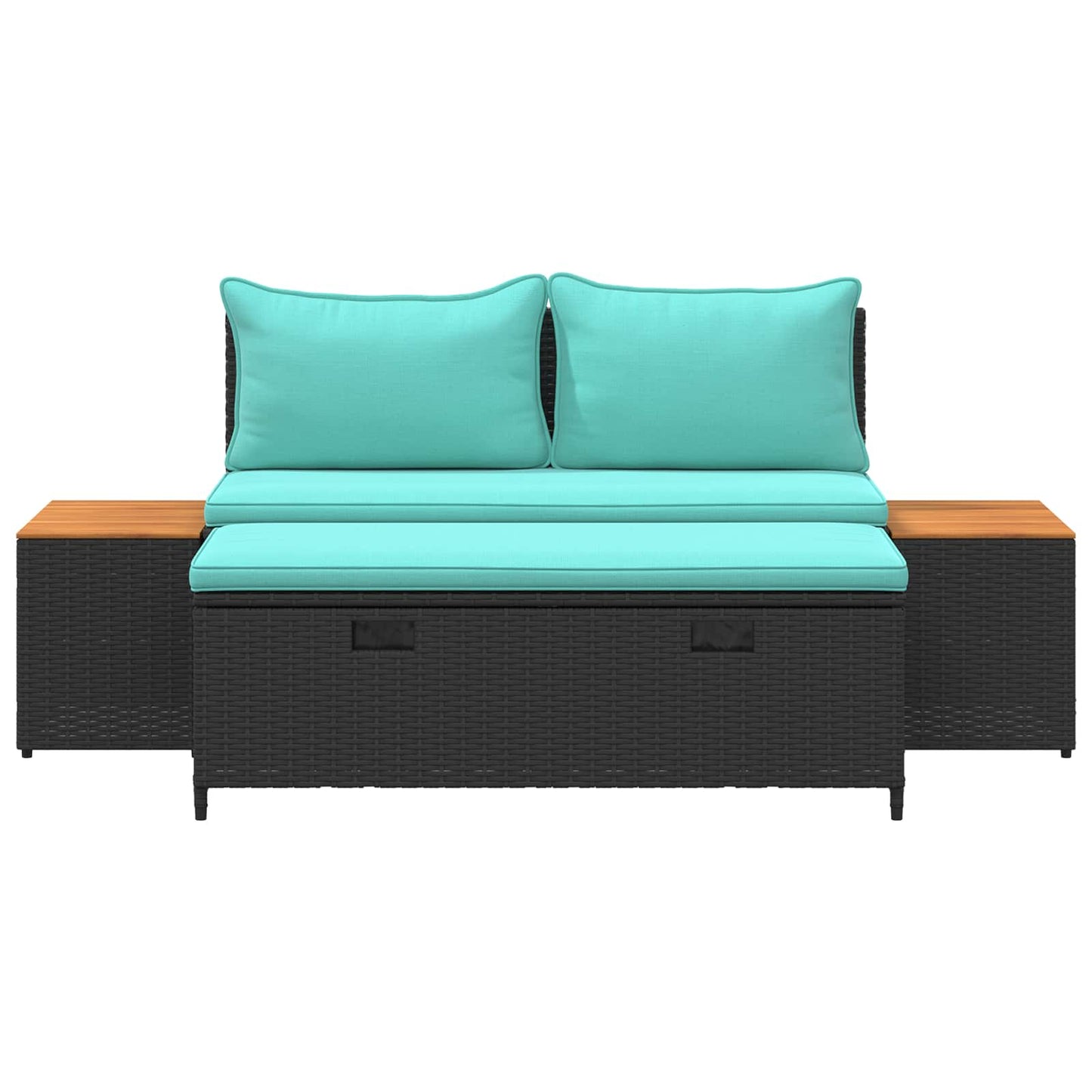 vidaXL Σειρά Καναπέ Εξωτερικού 4 -Seater 4 τμχ. 55 x 30 x 39 εκ